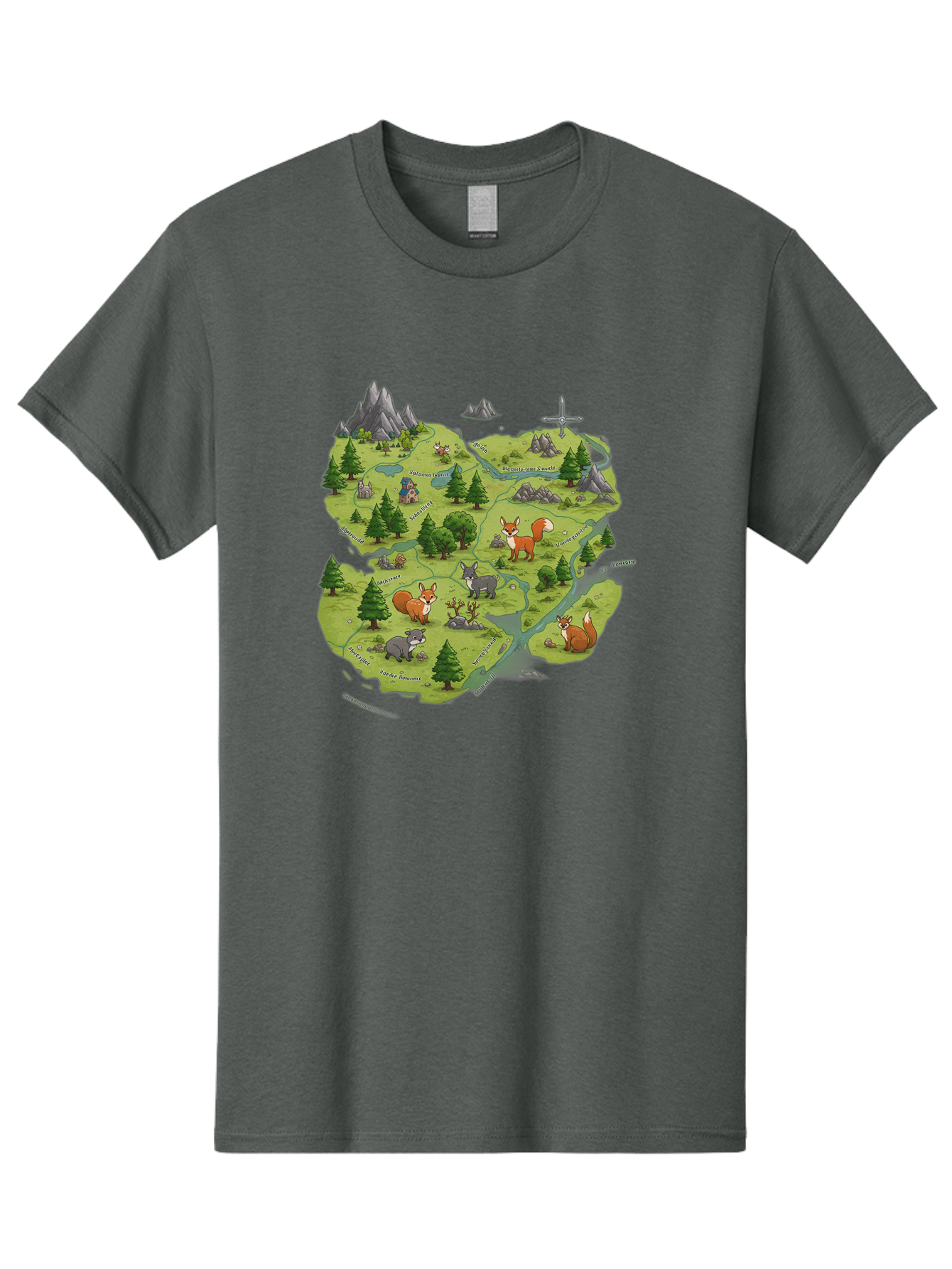 Fantasy-Forest Men'S Graphic Tee, 100% Cotton, Comfortable Casual Summer Wear, Machine Washable, Vintage Camera, Old Camera, Antique Camera, Black Camera, Classic Photography, Photography Equipment, Nostalgic Device, Film Camera, Camera Art Baf058