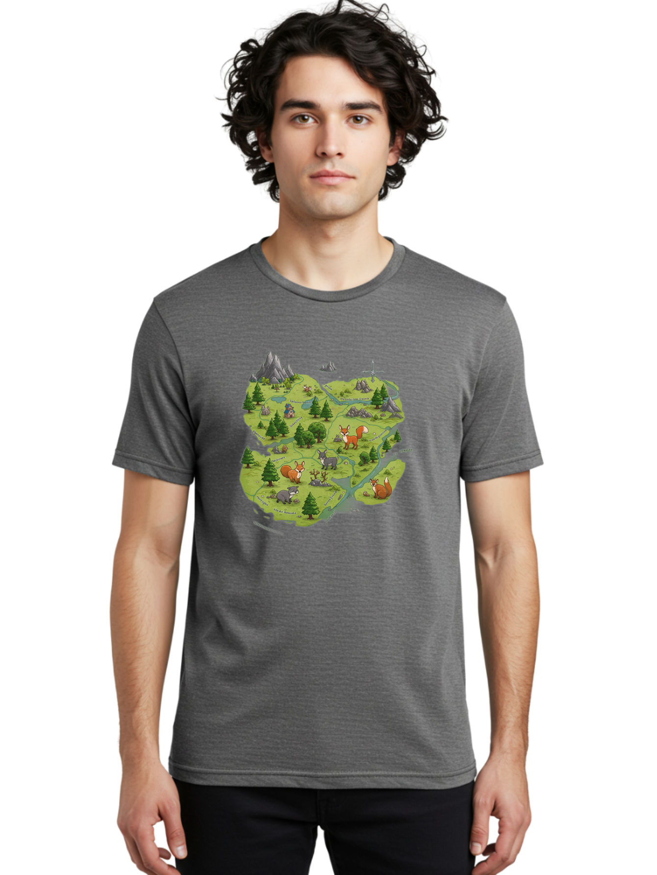 Fantasy-Forest Men'S Graphic Tee, 100% Cotton, Comfortable Casual Summer Wear, Machine Washable, Vintage Camera, Old Camera, Antique Camera, Black Camera, Classic Photography, Photography Equipment, Nostalgic Device, Film Camera, Camera Art Baf058