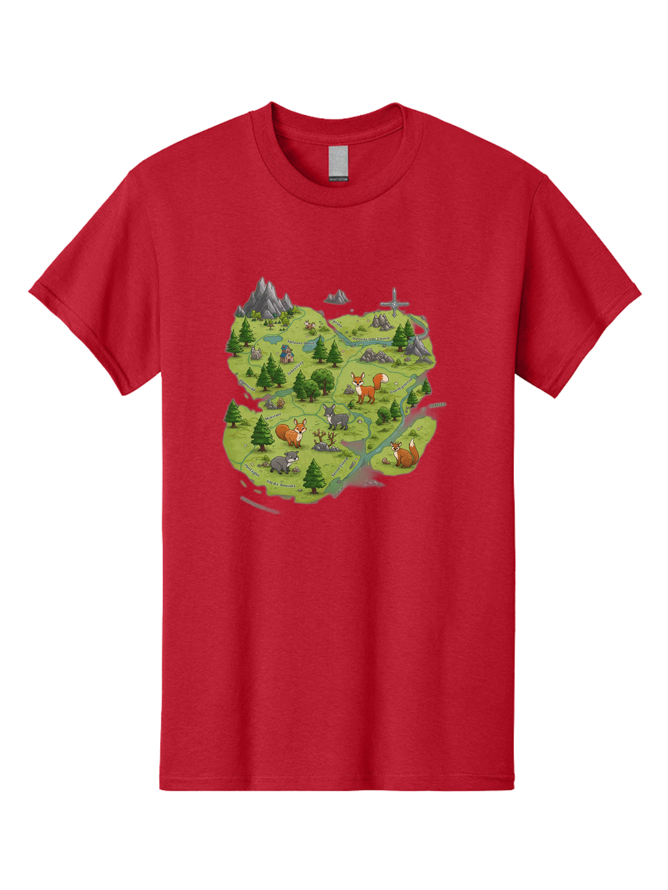 Fantasy-Forest Men'S Graphic Tee, 100% Cotton, Comfortable Casual Summer Wear, Machine Washable, Vintage Camera, Old Camera, Antique Camera, Black Camera, Classic Photography, Photography Equipment, Nostalgic Device, Film Camera, Camera Art Baf058