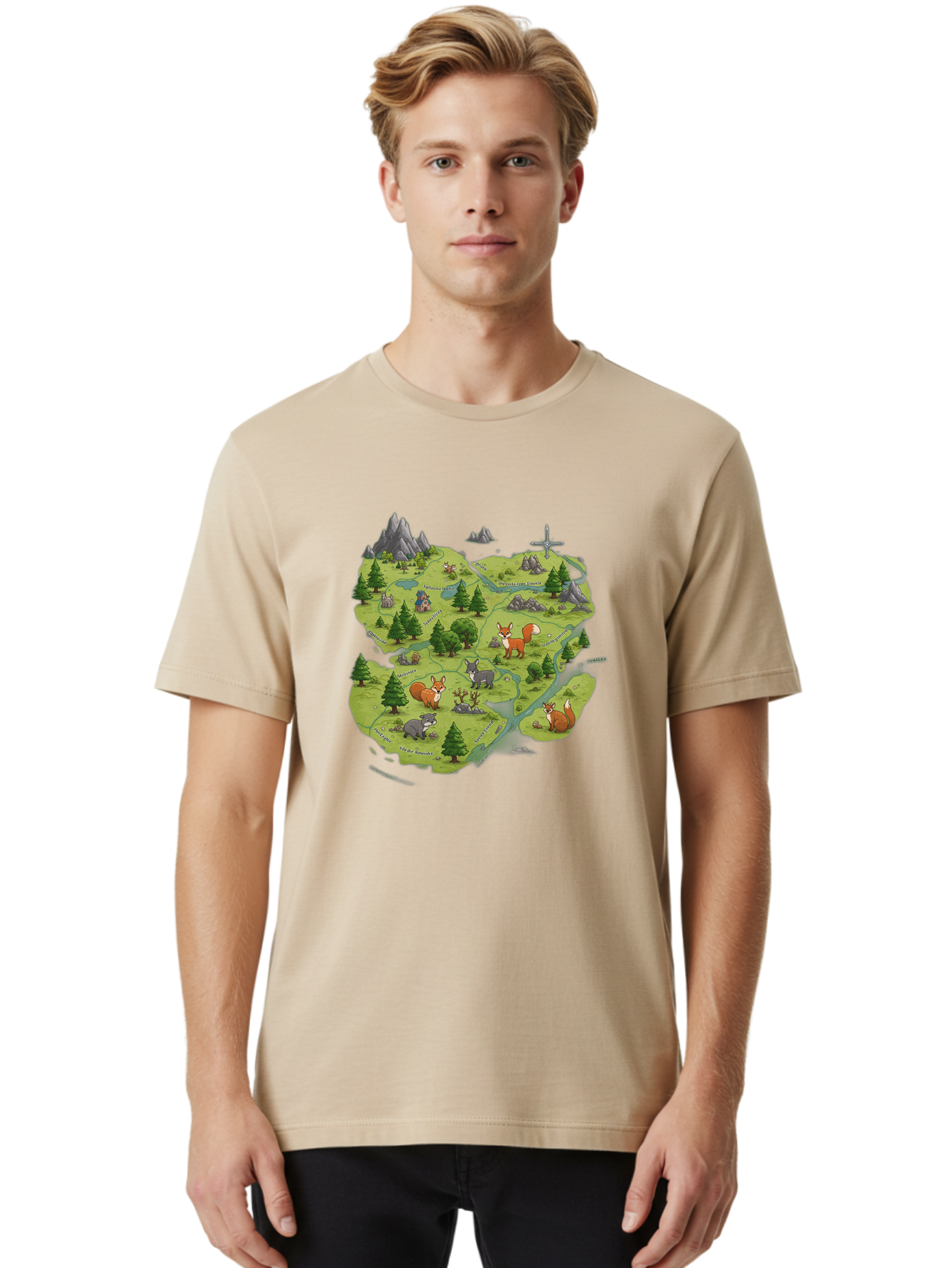 Fantasy-Forest Men'S Graphic Tee, 100% Cotton, Comfortable Casual Summer Wear, Machine Washable, Vintage Camera, Old Camera, Antique Camera, Black Camera, Classic Photography, Photography Equipment, Nostalgic Device, Film Camera, Camera Art Baf058