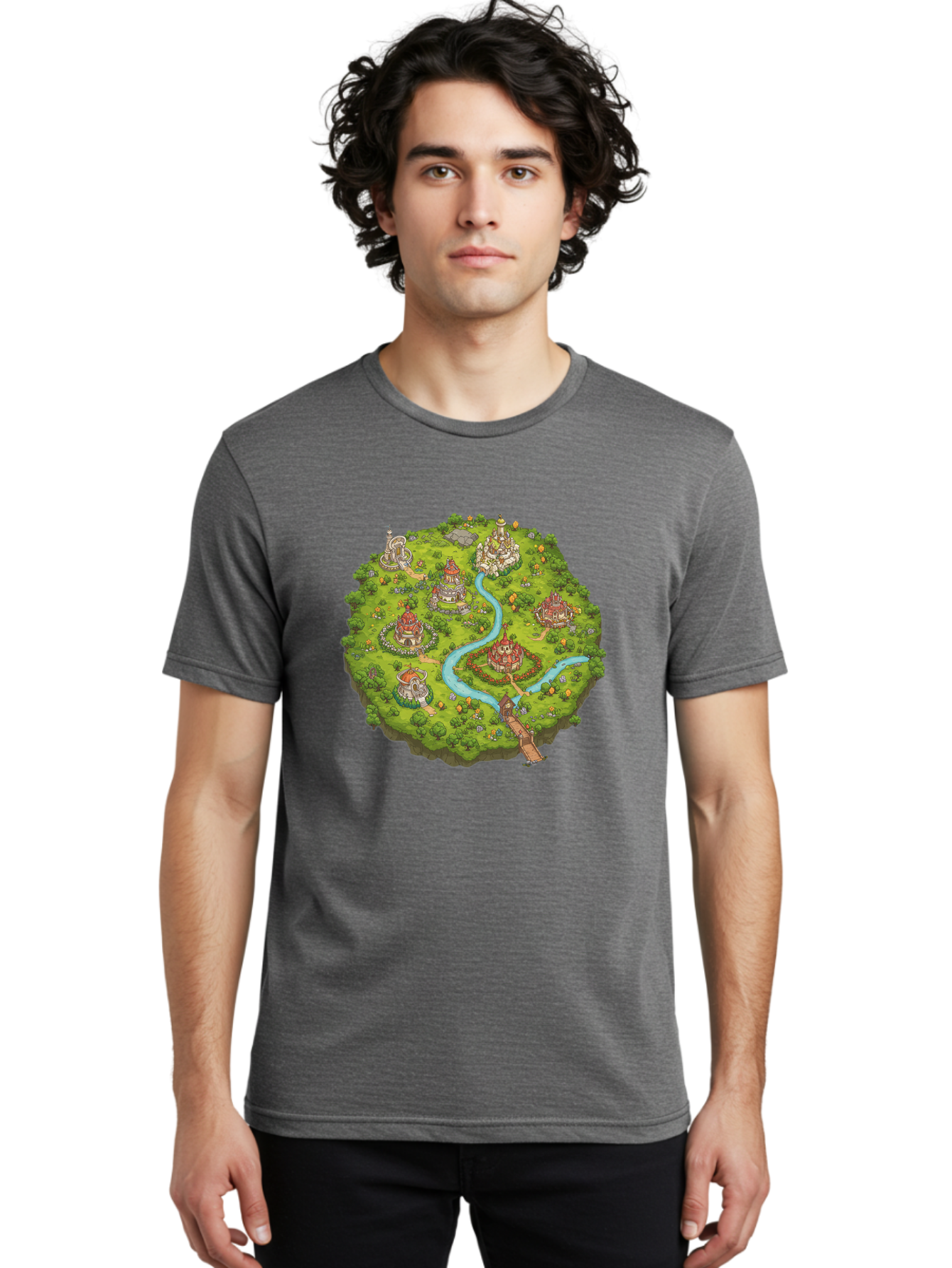 Fantasy-Island-1 Men'S Graphic Tee, 100% Cotton, Comfortable Casual Summer Wear, Machine Washable, Vintage Camera, Old Camera, Antique Camera, Black Camera, Classic Photography, Photography Equipment, Nostalgic Device, Film Camera, Camera Art Baf059