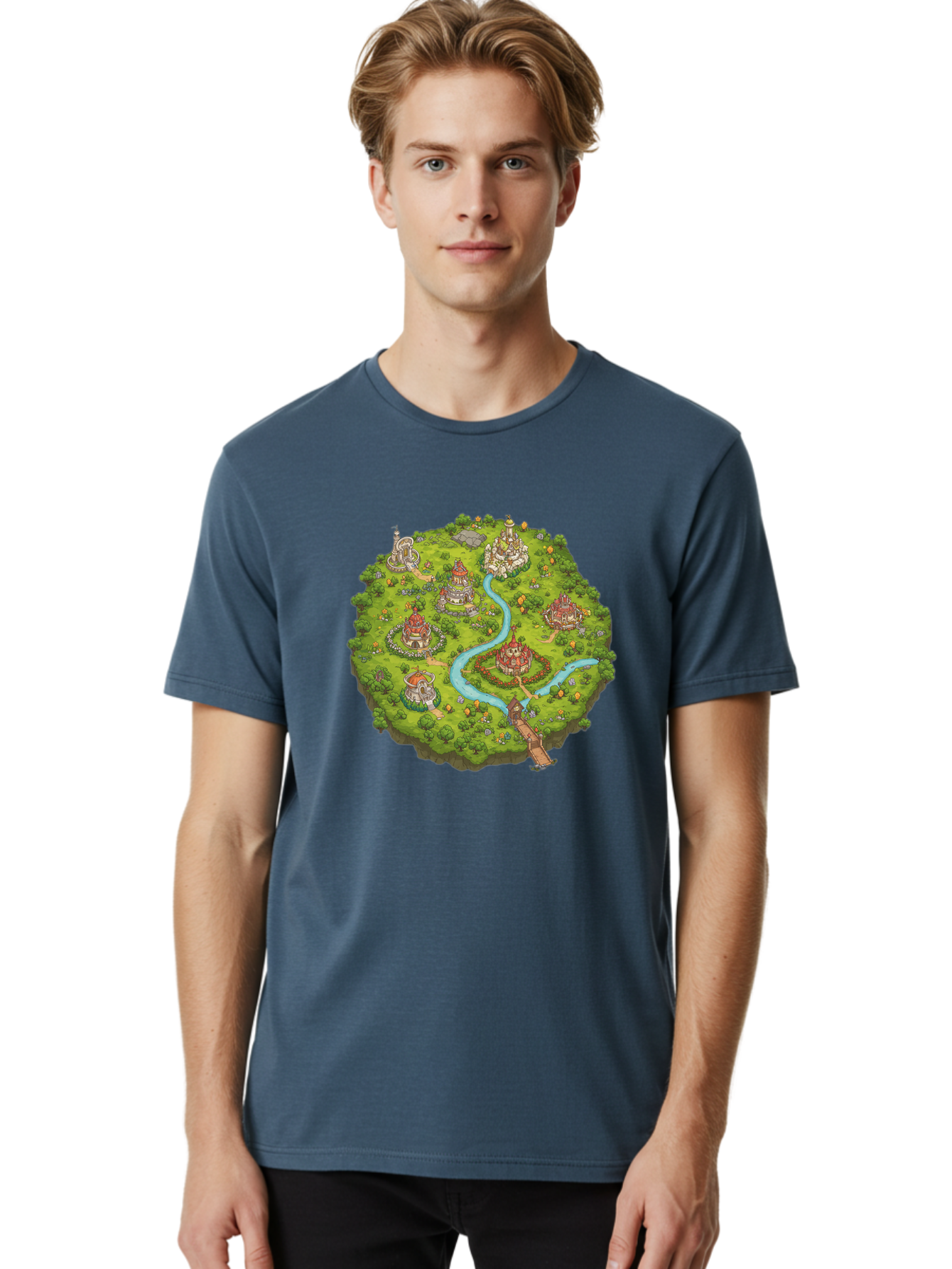 Fantasy-Island-1 Men'S Graphic Tee, 100% Cotton, Comfortable Casual Summer Wear, Machine Washable, Vintage Camera, Old Camera, Antique Camera, Black Camera, Classic Photography, Photography Equipment, Nostalgic Device, Film Camera, Camera Art Baf059