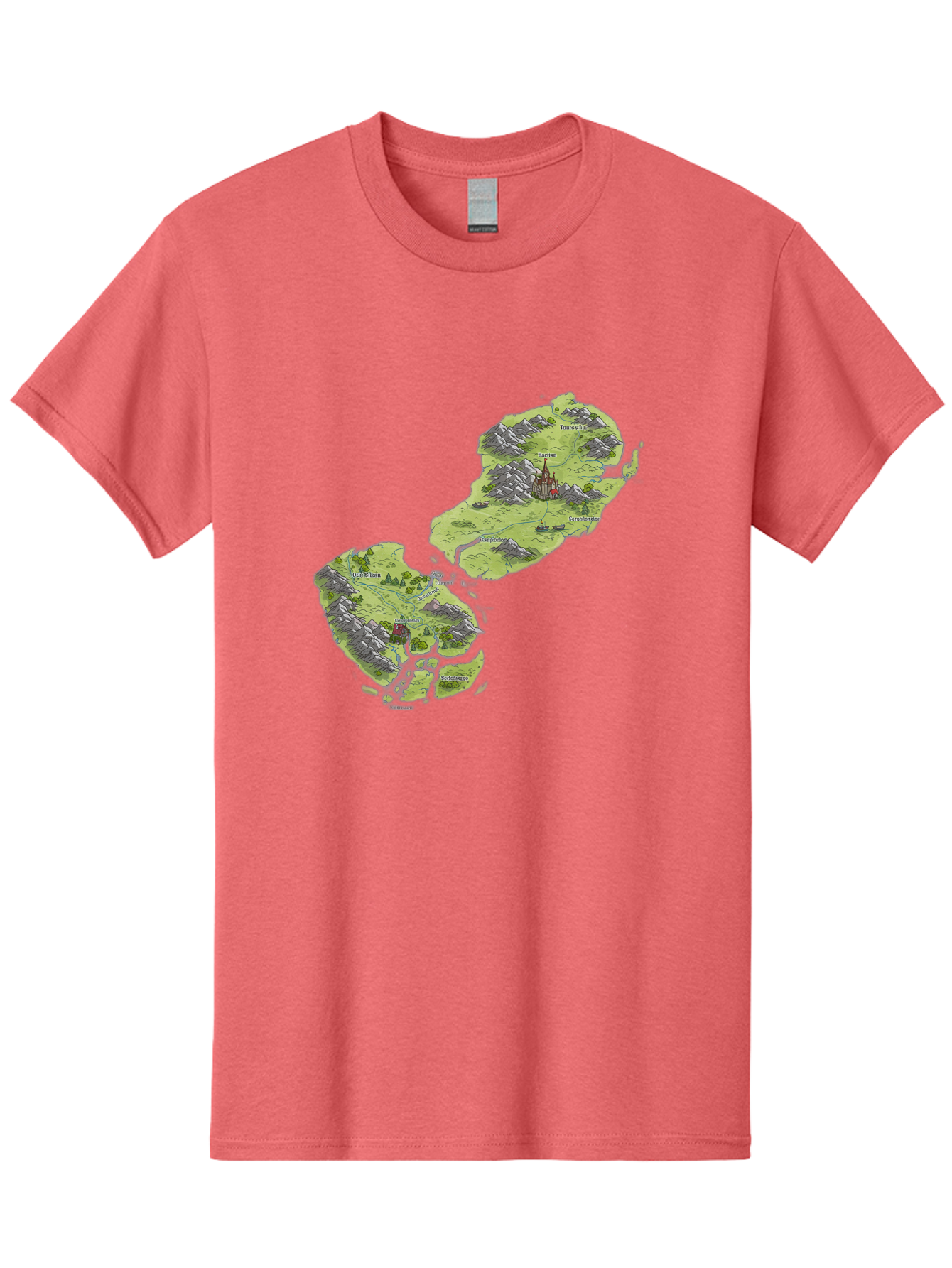 Fantasy-Island-Map Men'S Graphic Tee, 100% Cotton, Comfortable Casual Summer Wear, Machine Washable, Vintage Camera, Old Camera, Antique Camera, Black Camera, Classic Photography, Photography Equipment, Nostalgic Device, Film Camera, Baf060