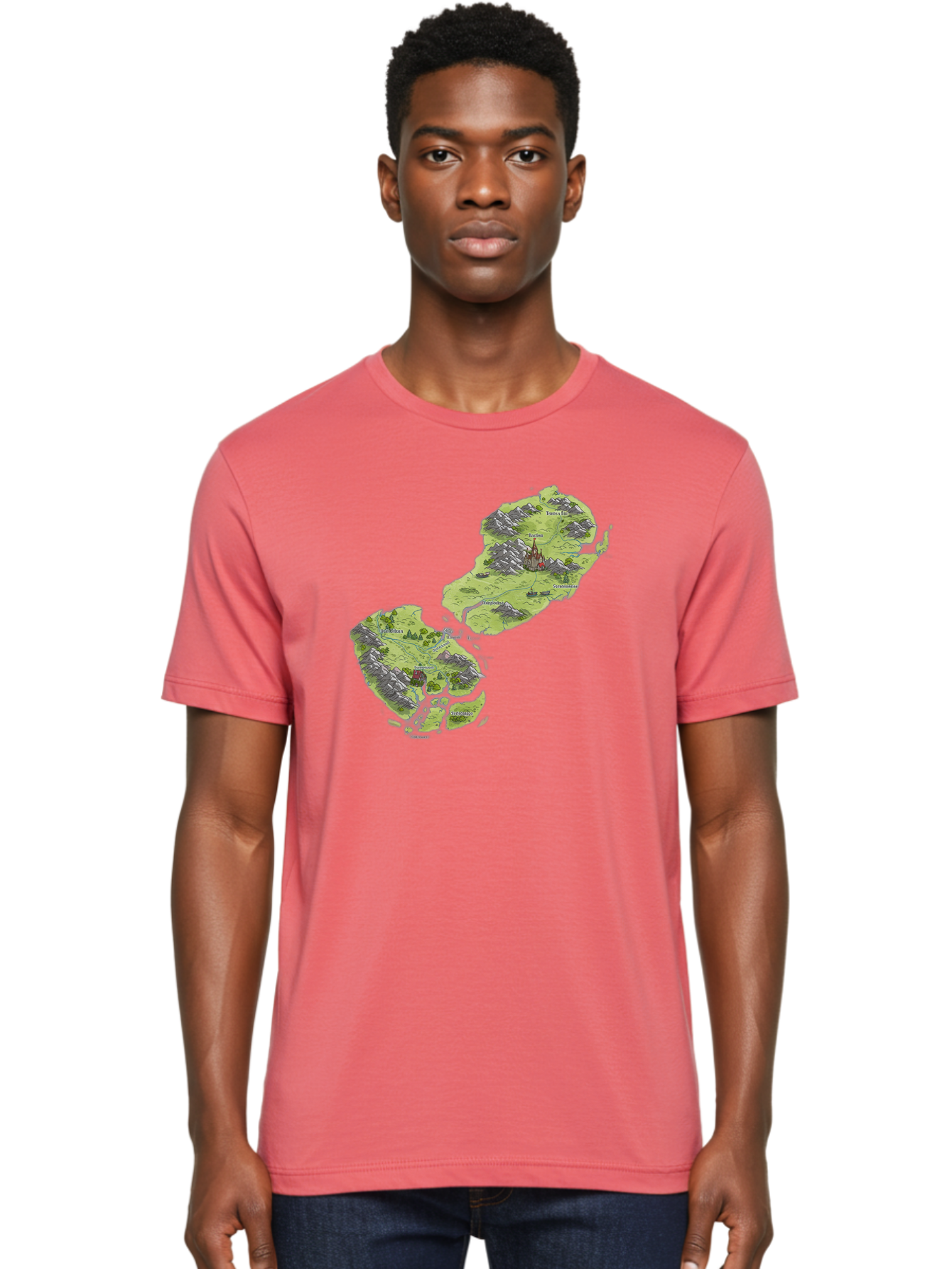 Fantasy-Island-Map Men'S Graphic Tee, 100% Cotton, Comfortable Casual Summer Wear, Machine Washable, Vintage Camera, Old Camera, Antique Camera, Black Camera, Classic Photography, Photography Equipment, Nostalgic Device, Film Camera, Baf060