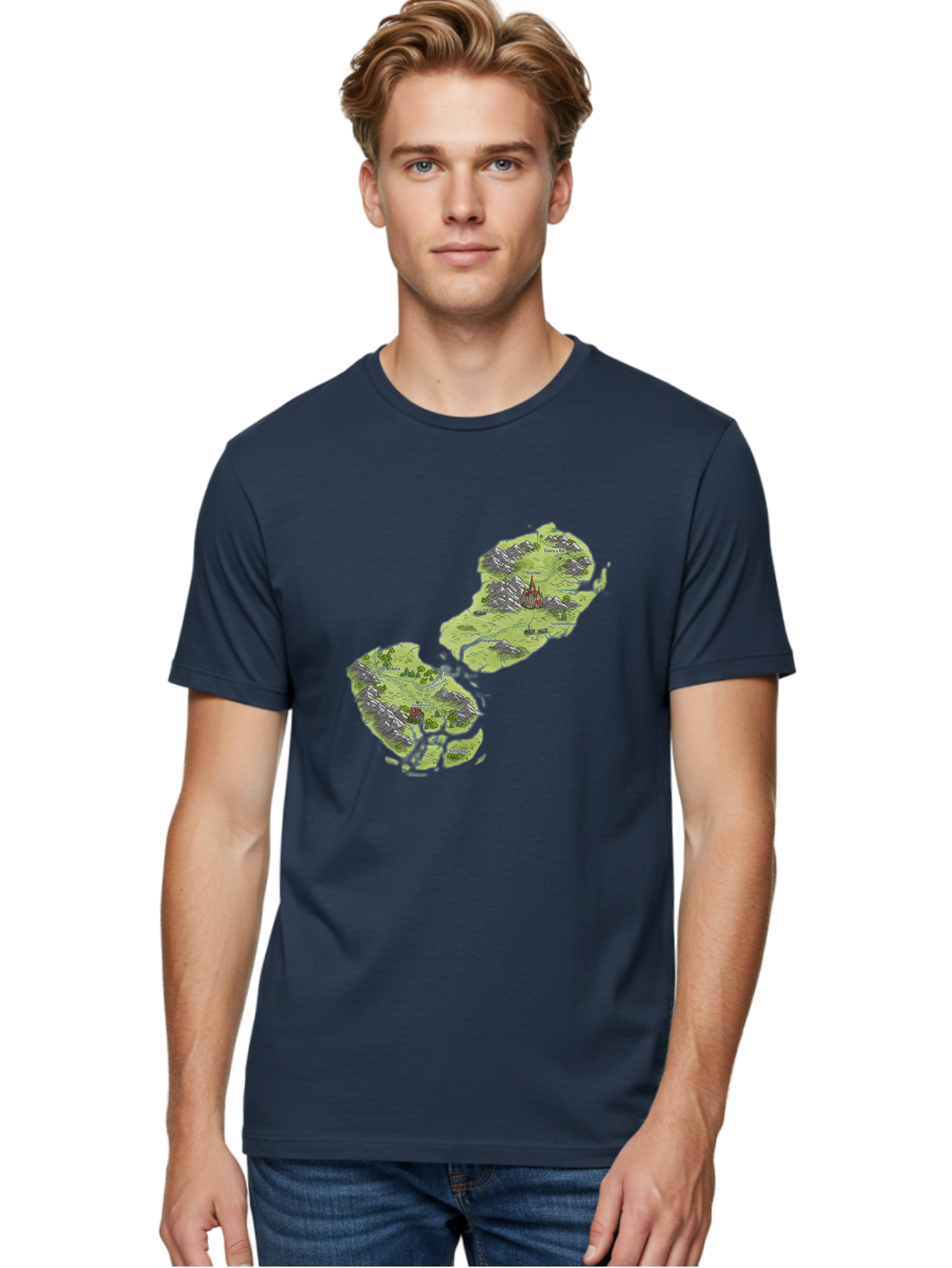 Fantasy-Island-Map Men'S Graphic Tee, 100% Cotton, Comfortable Casual Summer Wear, Machine Washable, Vintage Camera, Old Camera, Antique Camera, Black Camera, Classic Photography, Photography Equipment, Nostalgic Device, Film Camera, Baf060
