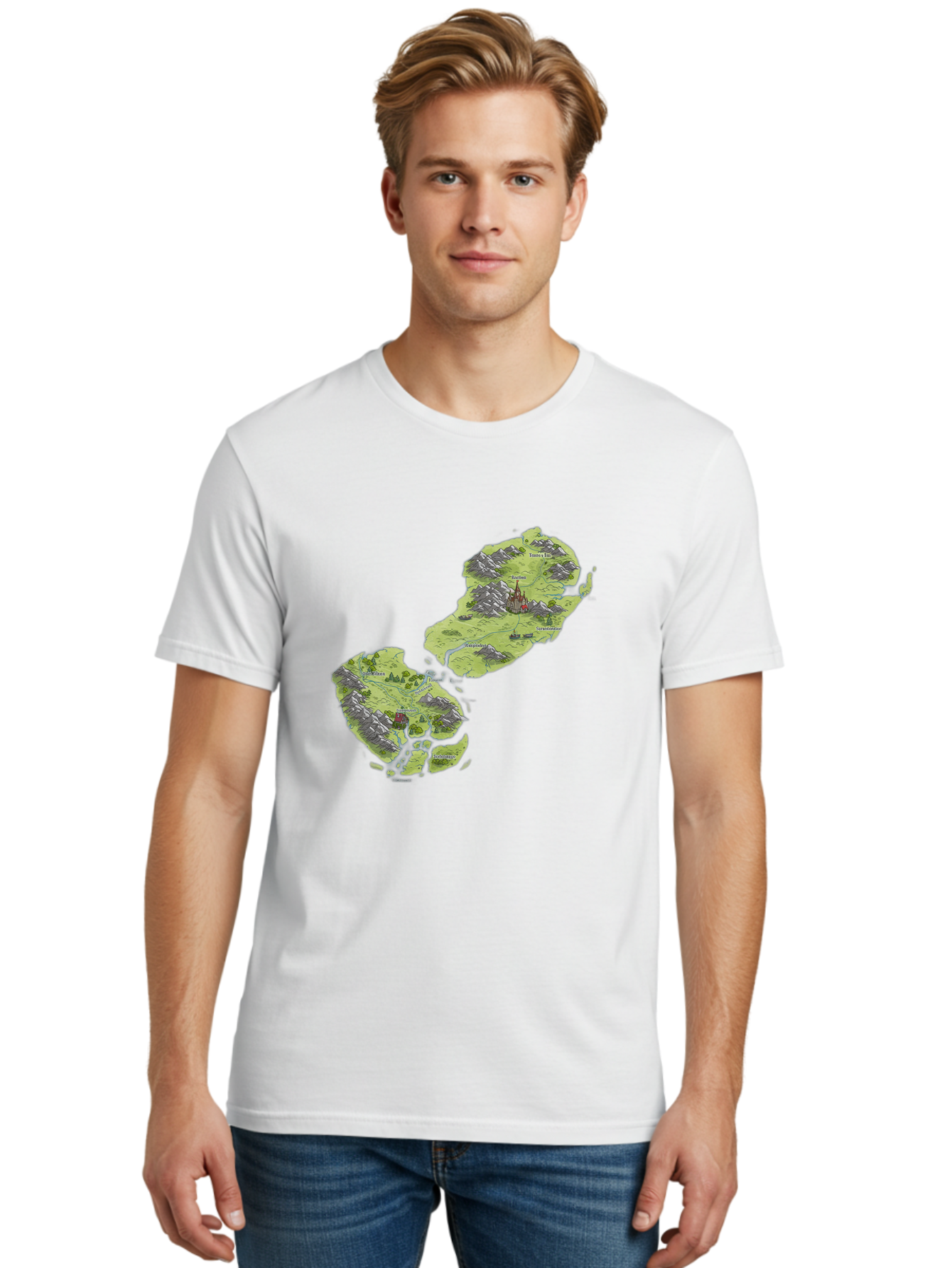 Fantasy-Island-Map Men'S Graphic Tee, 100% Cotton, Comfortable Casual Summer Wear, Machine Washable, Vintage Camera, Old Camera, Antique Camera, Black Camera, Classic Photography, Photography Equipment, Nostalgic Device, Film Camera, Baf060