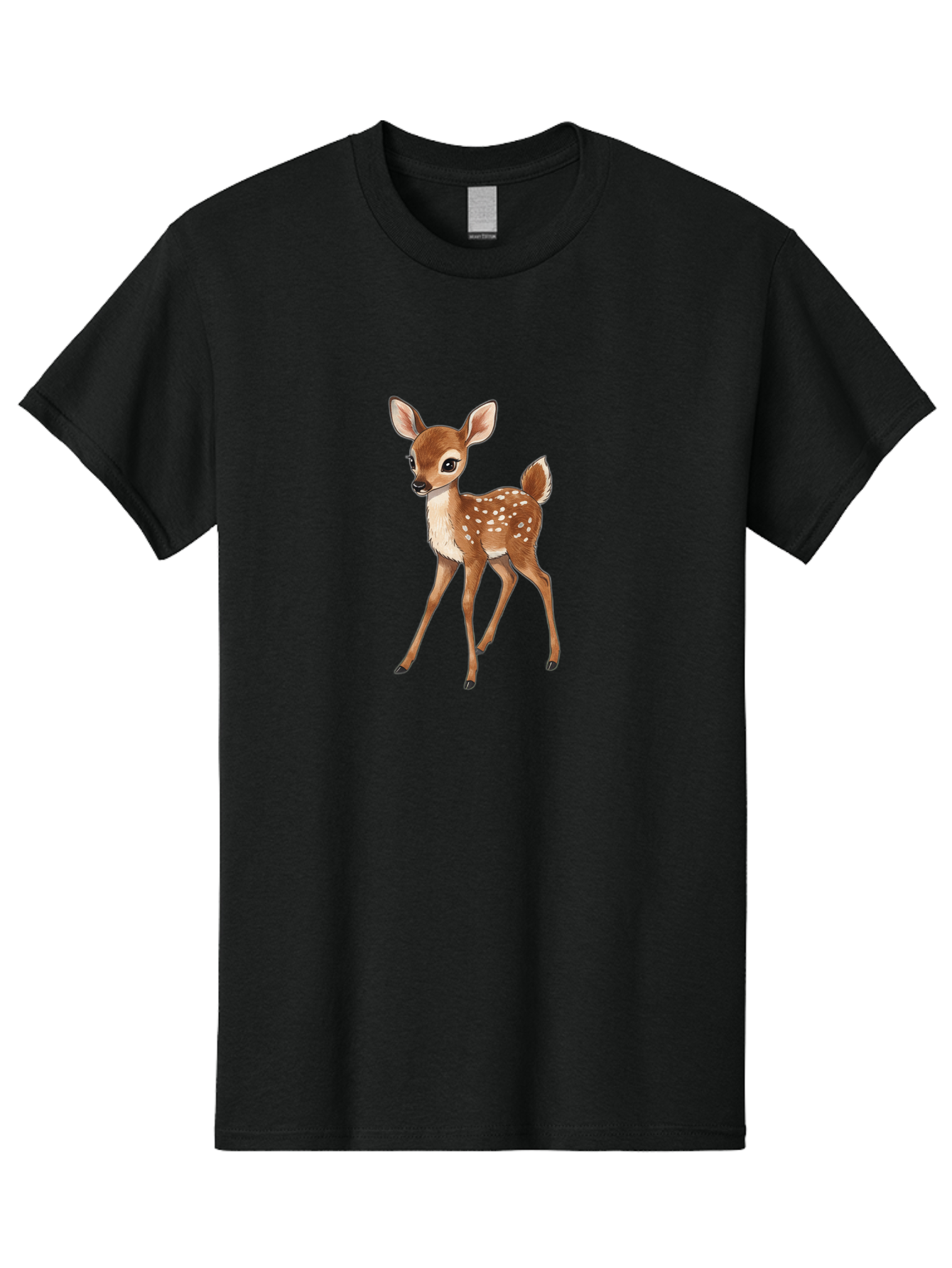 Fawn Men'S Graphic Tee, 100% Cotton, Comfortable Casual Summer Wear, Machine Washable, Vintage Camera, Old Camera, Antique Camera, Black Camera, Classic Photography, Photography Equipment, Nostalgic Device, Film Camera, Camera Art Baf064