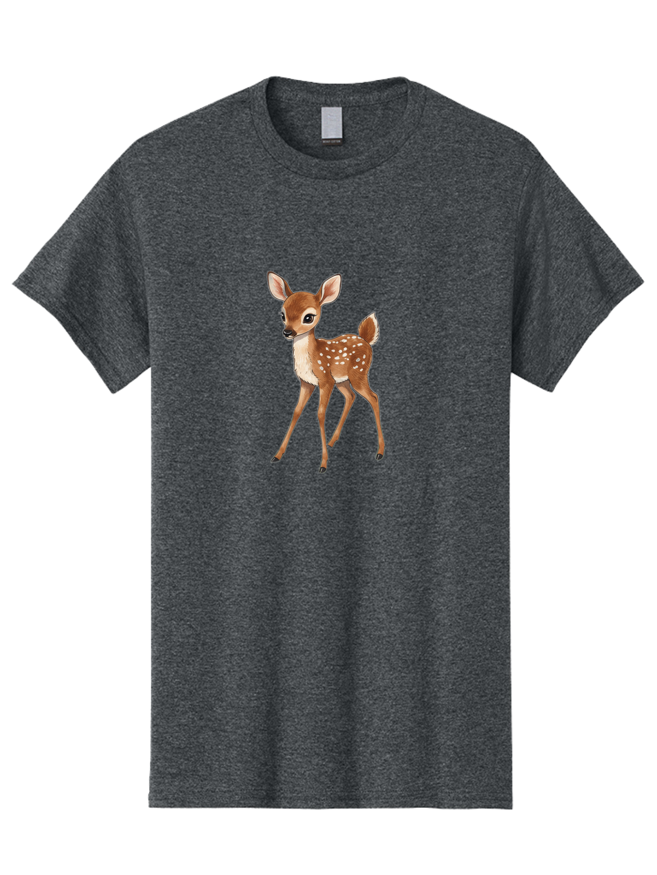 Fawn Men'S Graphic Tee, 100% Cotton, Comfortable Casual Summer Wear, Machine Washable, Vintage Camera, Old Camera, Antique Camera, Black Camera, Classic Photography, Photography Equipment, Nostalgic Device, Film Camera, Camera Art Baf064