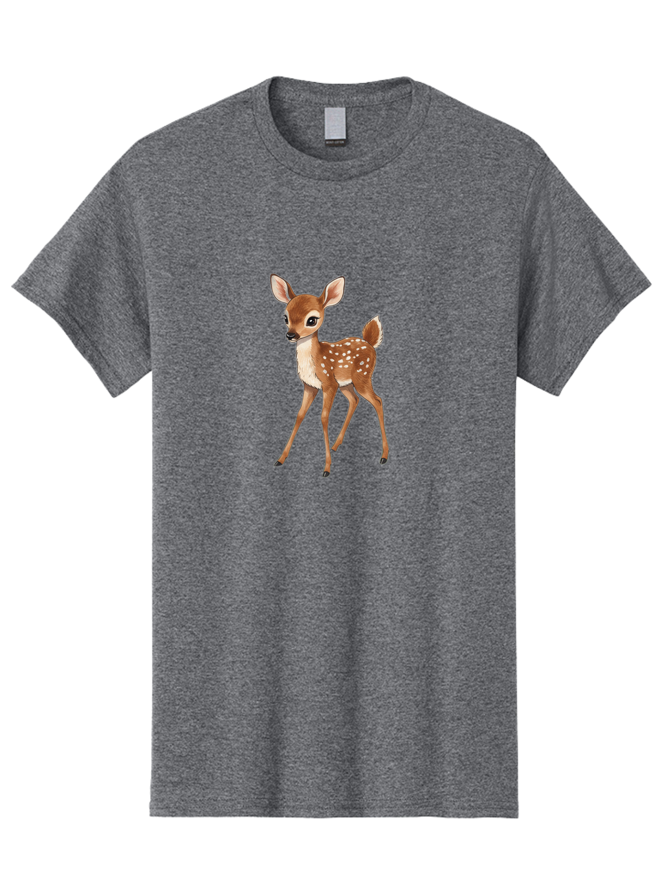 Fawn Men'S Graphic Tee, 100% Cotton, Comfortable Casual Summer Wear, Machine Washable, Vintage Camera, Old Camera, Antique Camera, Black Camera, Classic Photography, Photography Equipment, Nostalgic Device, Film Camera, Camera Art Baf064