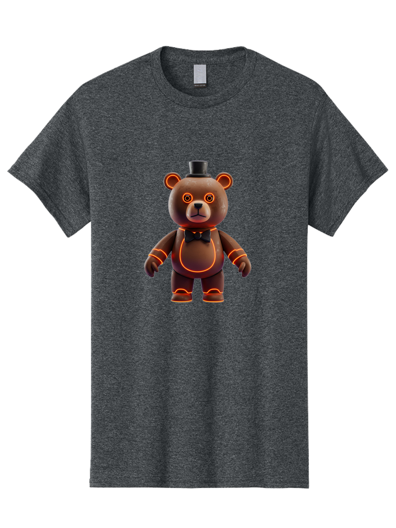 Five-Nights-At-Freddy-S-Bear-1 Men'S Graphic Tee, 100% Cotton, Comfortable Casual Summer Wear, Machine Washable, Vintage Camera, Old Camera, Antique Camera, Black Camera, Classic Photography, Photography Equipment, Nostalgic Device, Baf065