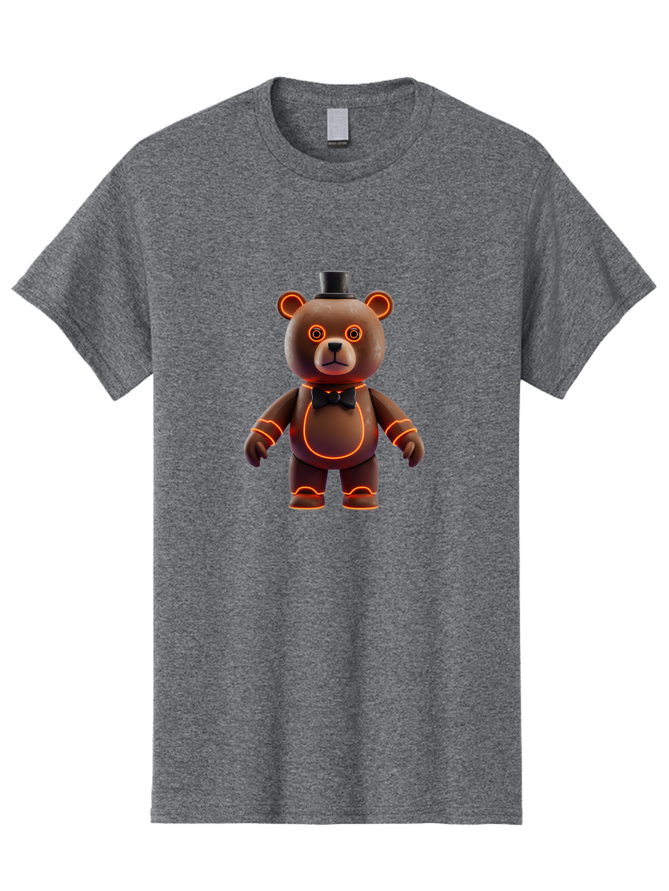 Five-Nights-At-Freddy-S-Bear-1 Men'S Graphic Tee, 100% Cotton, Comfortable Casual Summer Wear, Machine Washable, Vintage Camera, Old Camera, Antique Camera, Black Camera, Classic Photography, Photography Equipment, Nostalgic Device, Baf065