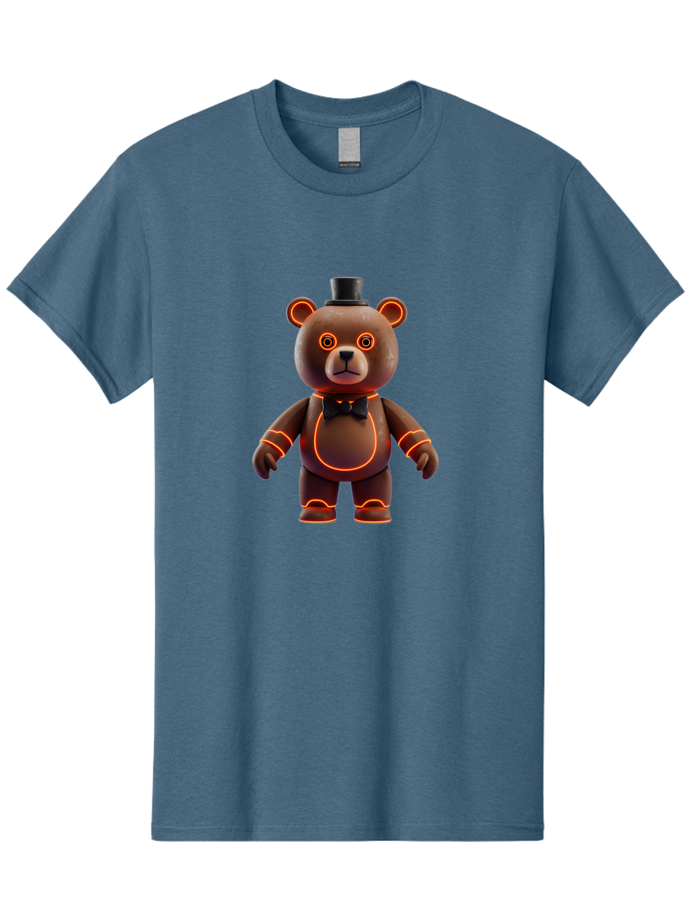 Five-Nights-At-Freddy-S-Bear-1 Men'S Graphic Tee, 100% Cotton, Comfortable Casual Summer Wear, Machine Washable, Vintage Camera, Old Camera, Antique Camera, Black Camera, Classic Photography, Photography Equipment, Nostalgic Device, Baf065