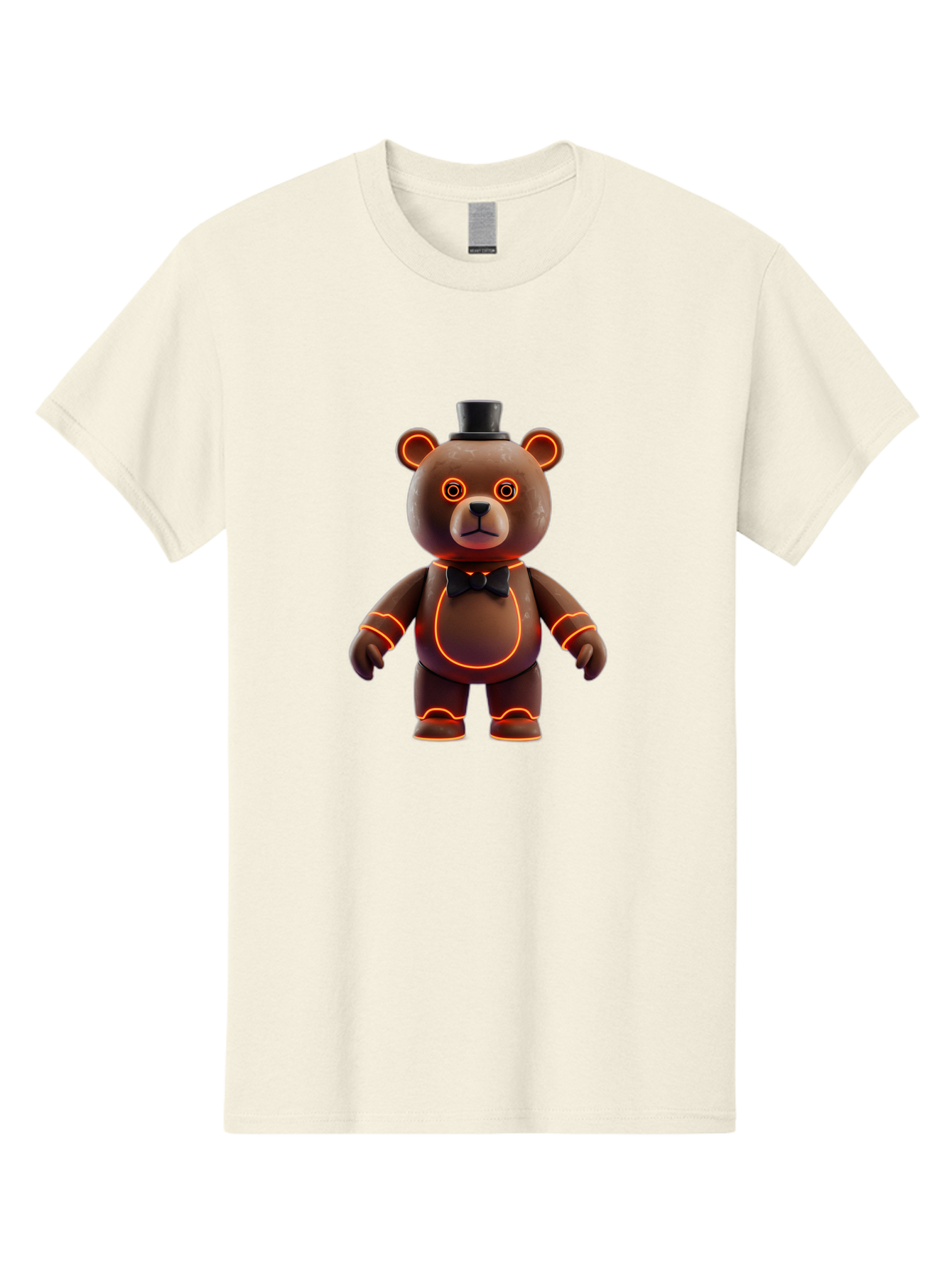 Five-Nights-At-Freddy-S-Bear-1 Men'S Graphic Tee, 100% Cotton, Comfortable Casual Summer Wear, Machine Washable, Vintage Camera, Old Camera, Antique Camera, Black Camera, Classic Photography, Photography Equipment, Nostalgic Device, Baf065