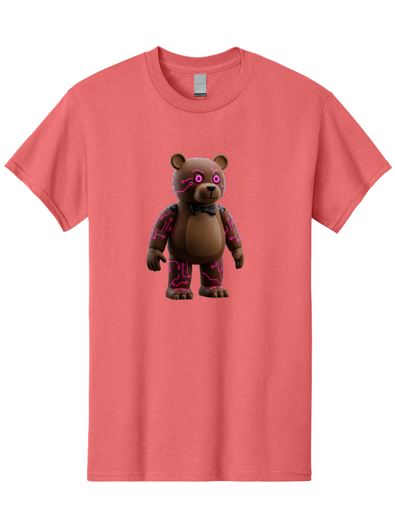 Five-Nights-At-Freddy-S-Bear Men'S Graphic Tee, 100% Cotton, Comfortable Casual Summer Wear, Machine Washable, Vintage Camera, Old Camera, Antique Camera, Black Camera, Classic Photography, Photography Equipment, Nostalgic Device, Film Camera, Baf066