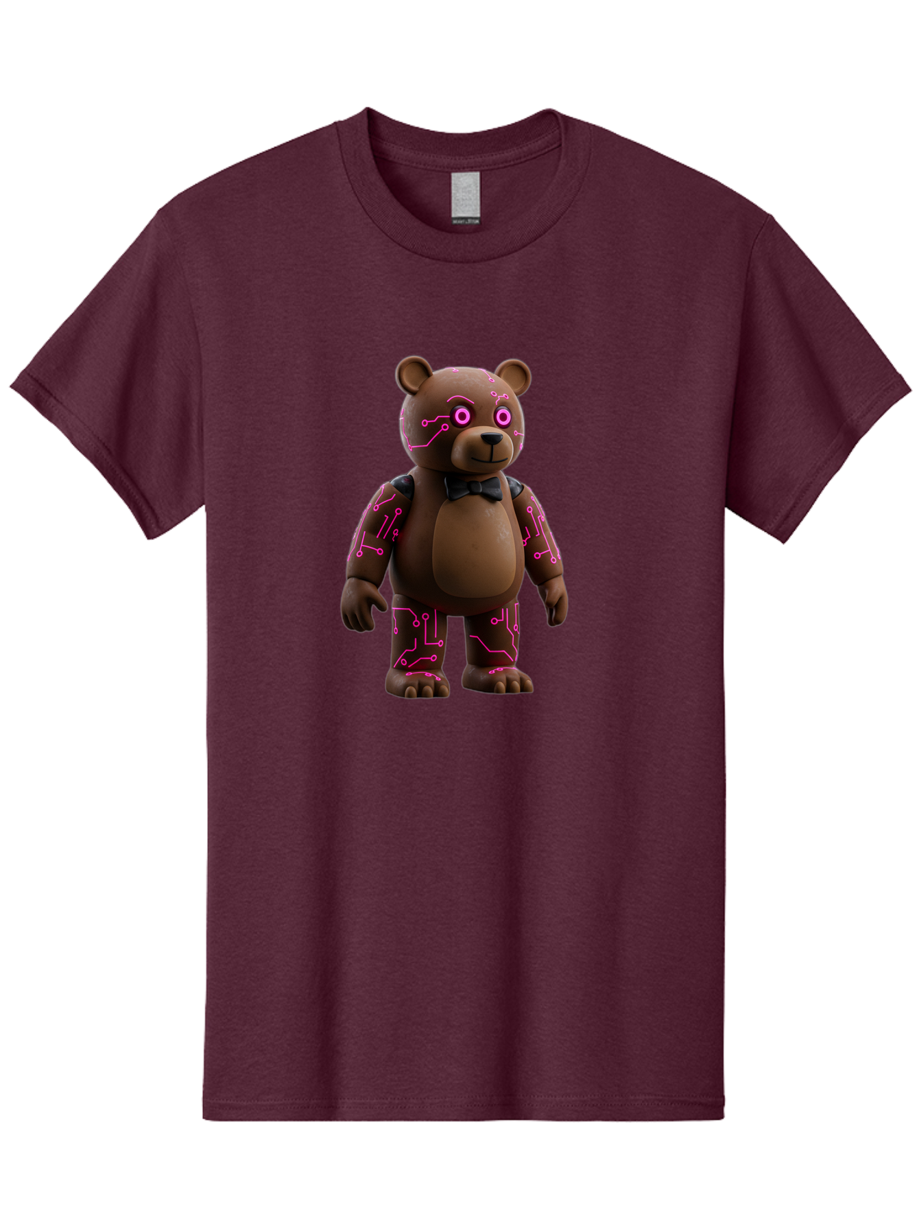 Five-Nights-At-Freddy-S-Bear Men'S Graphic Tee, 100% Cotton, Comfortable Casual Summer Wear, Machine Washable, Vintage Camera, Old Camera, Antique Camera, Black Camera, Classic Photography, Photography Equipment, Nostalgic Device, Film Camera, Baf066