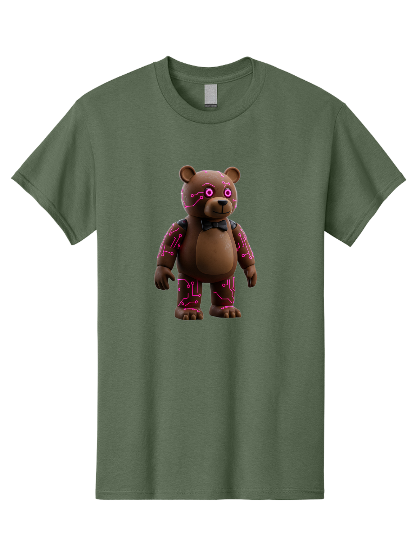 Five-Nights-At-Freddy-S-Bear Men'S Graphic Tee, 100% Cotton, Comfortable Casual Summer Wear, Machine Washable, Vintage Camera, Old Camera, Antique Camera, Black Camera, Classic Photography, Photography Equipment, Nostalgic Device, Film Camera, Baf066