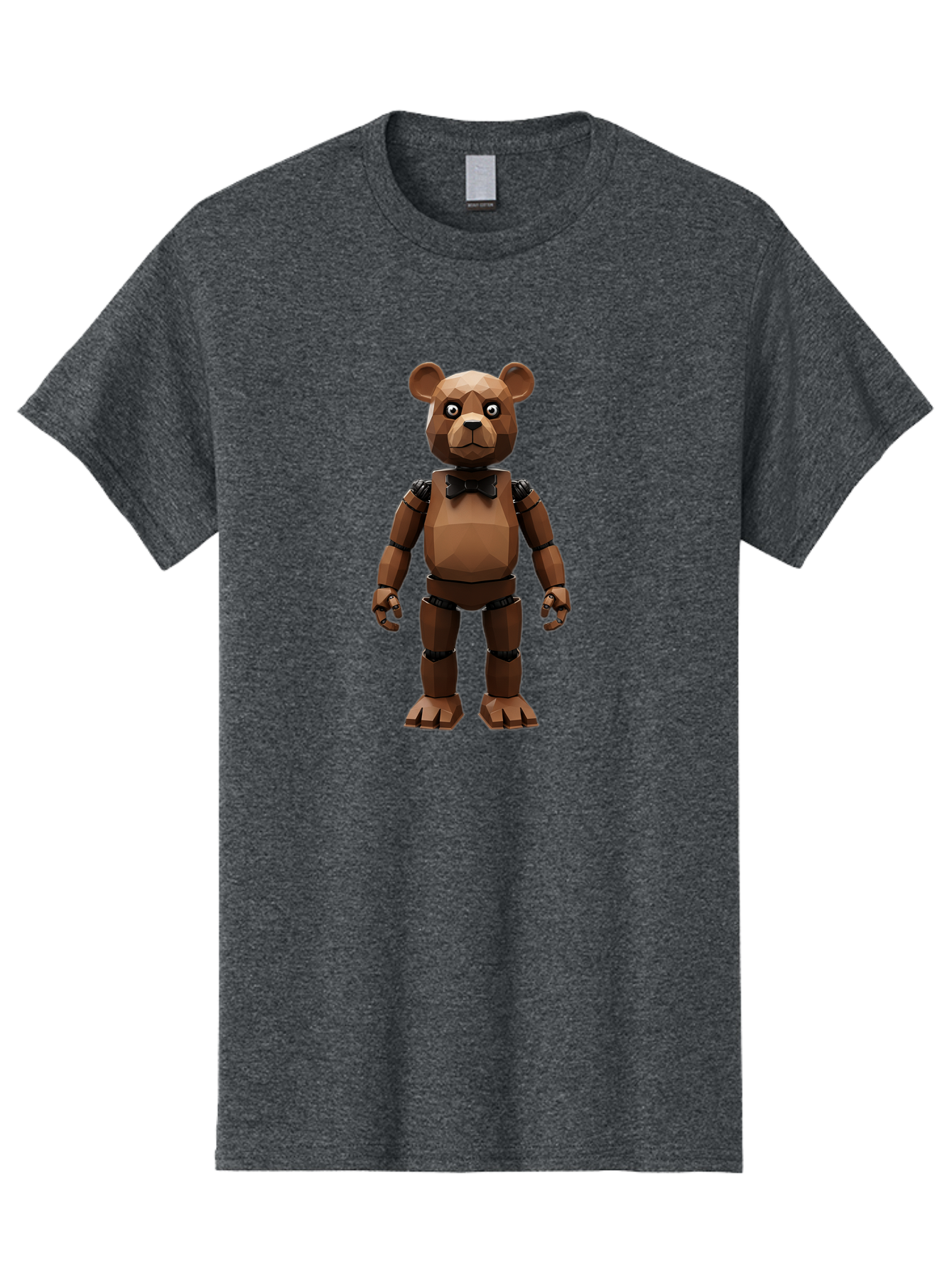 Five-Nights-At-Freddy-S-Freddy-Fazbear-1 Men'S Graphic Tee, 100% Cotton, Comfortable Casual Summer Wear, Machine Washable, Vintage Camera, Old Camera, Antique Camera, Black Camera, Classic Photography, Photography Equipment, Nostalgic Device, Baf067