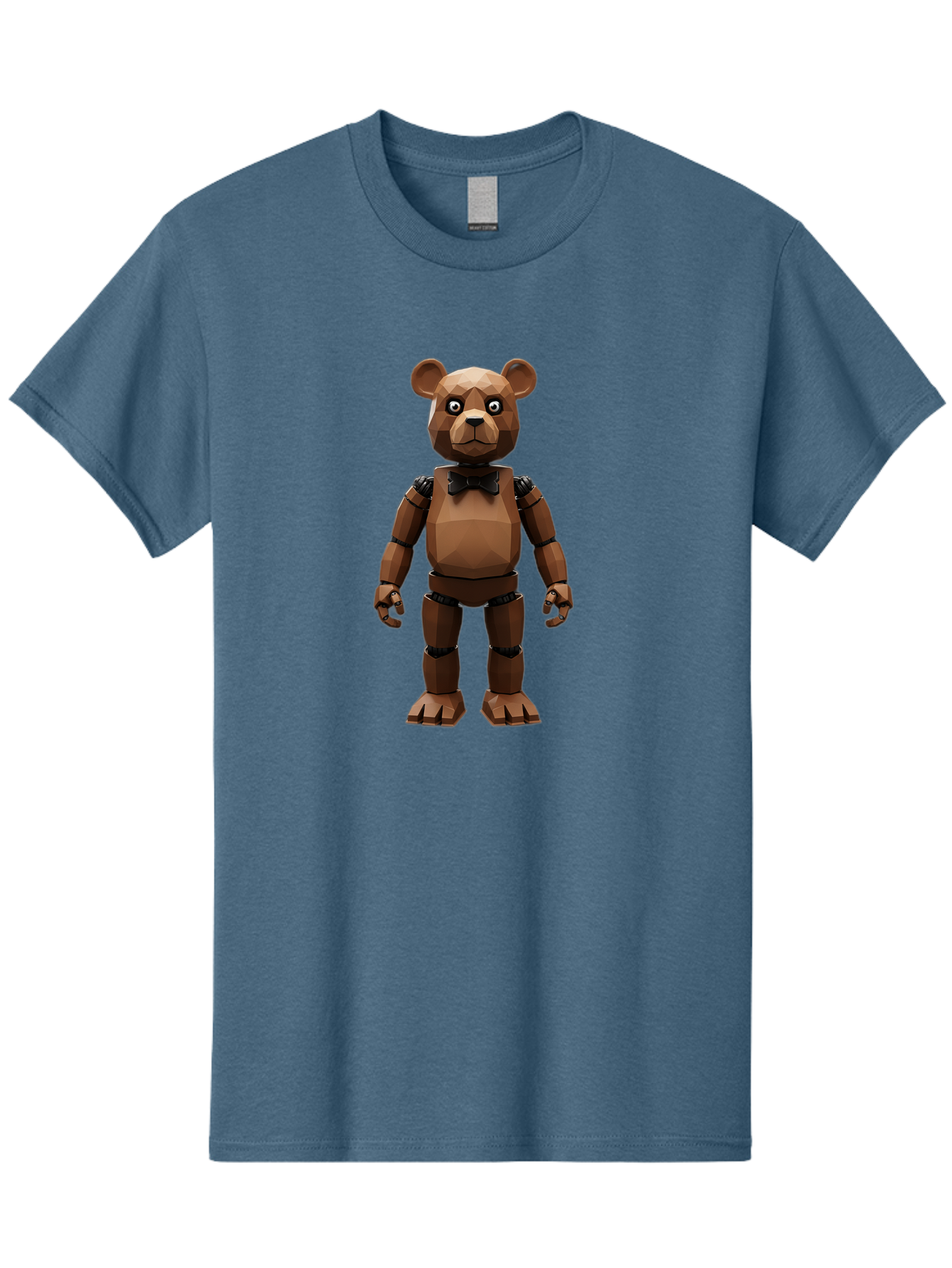 Five-Nights-At-Freddy-S-Freddy-Fazbear-1 Men'S Graphic Tee, 100% Cotton, Comfortable Casual Summer Wear, Machine Washable, Vintage Camera, Old Camera, Antique Camera, Black Camera, Classic Photography, Photography Equipment, Nostalgic Device, Baf067