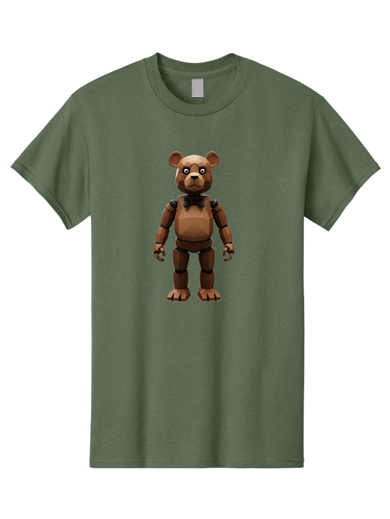 Five-Nights-At-Freddy-S-Freddy-Fazbear-1 Men'S Graphic Tee, 100% Cotton, Comfortable Casual Summer Wear, Machine Washable, Vintage Camera, Old Camera, Antique Camera, Black Camera, Classic Photography, Photography Equipment, Nostalgic Device, Baf067