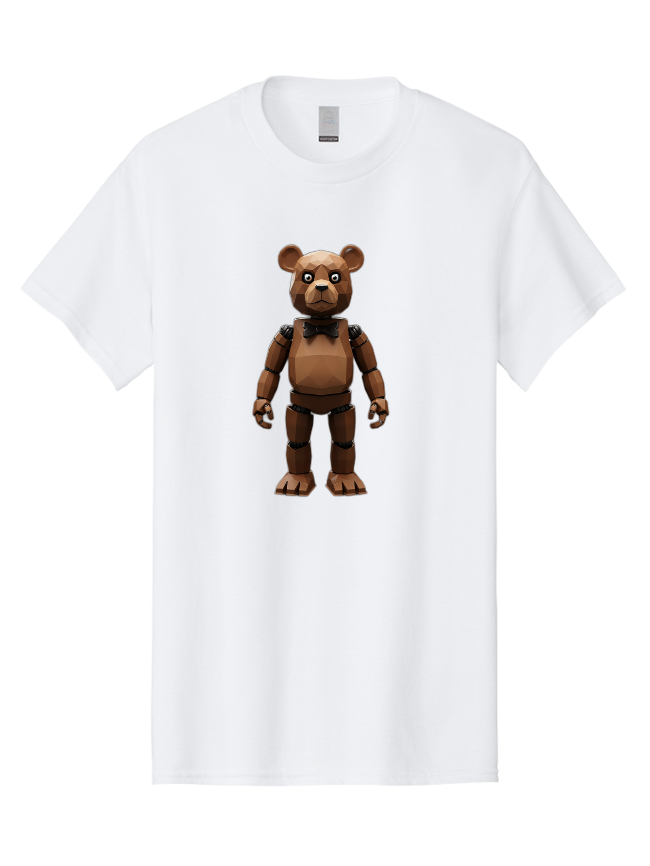 Five-Nights-At-Freddy-S-Freddy-Fazbear-1 Men'S Graphic Tee, 100% Cotton, Comfortable Casual Summer Wear, Machine Washable, Vintage Camera, Old Camera, Antique Camera, Black Camera, Classic Photography, Photography Equipment, Nostalgic Device, Baf067