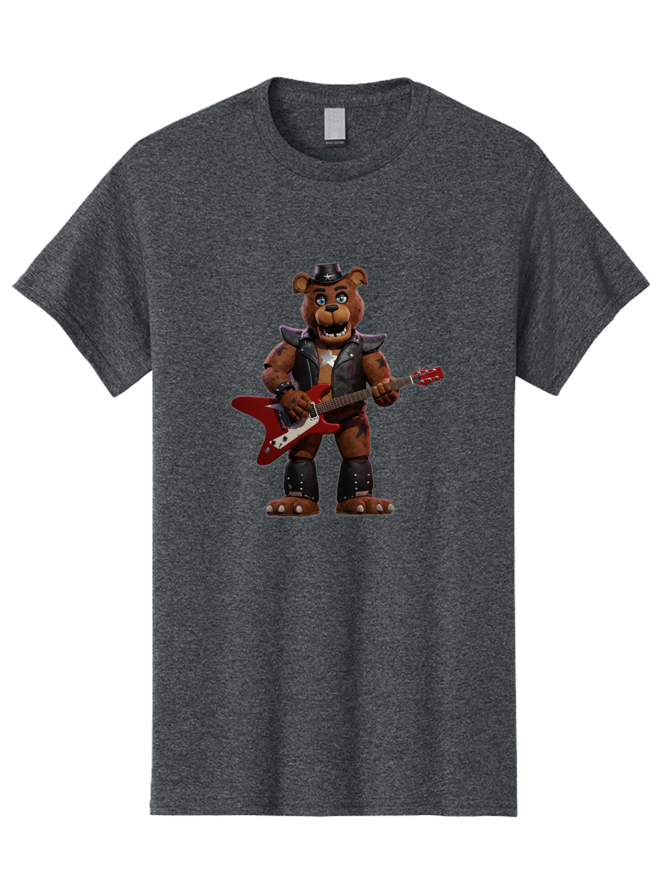 Five-Nights-At-Freddy-S-Freddy-Fazbear Men'S Graphic Tee, 100% Cotton, Comfortable Casual Summer Wear, Machine Washable, Vintage Camera, Old Camera, Antique Camera, Black Camera, Classic Photography, Photography Equipment, Nostalgic Device, Baf068