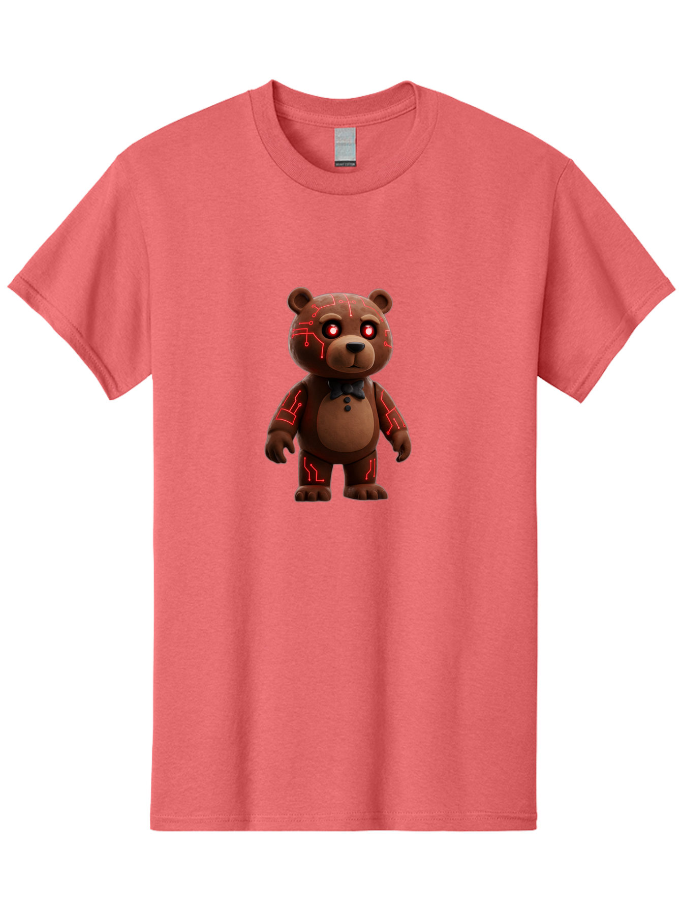 Five-Nights-At-Freddy-S-Teddy-Bear Men'S Graphic Tee, 100% Cotton, Comfortable Casual Summer Wear, Machine Washable, Vintage Camera, Old Camera, Antique Camera, Black Camera, Classic Photography, Photography Equipment, Nostalgic Device, Baf070