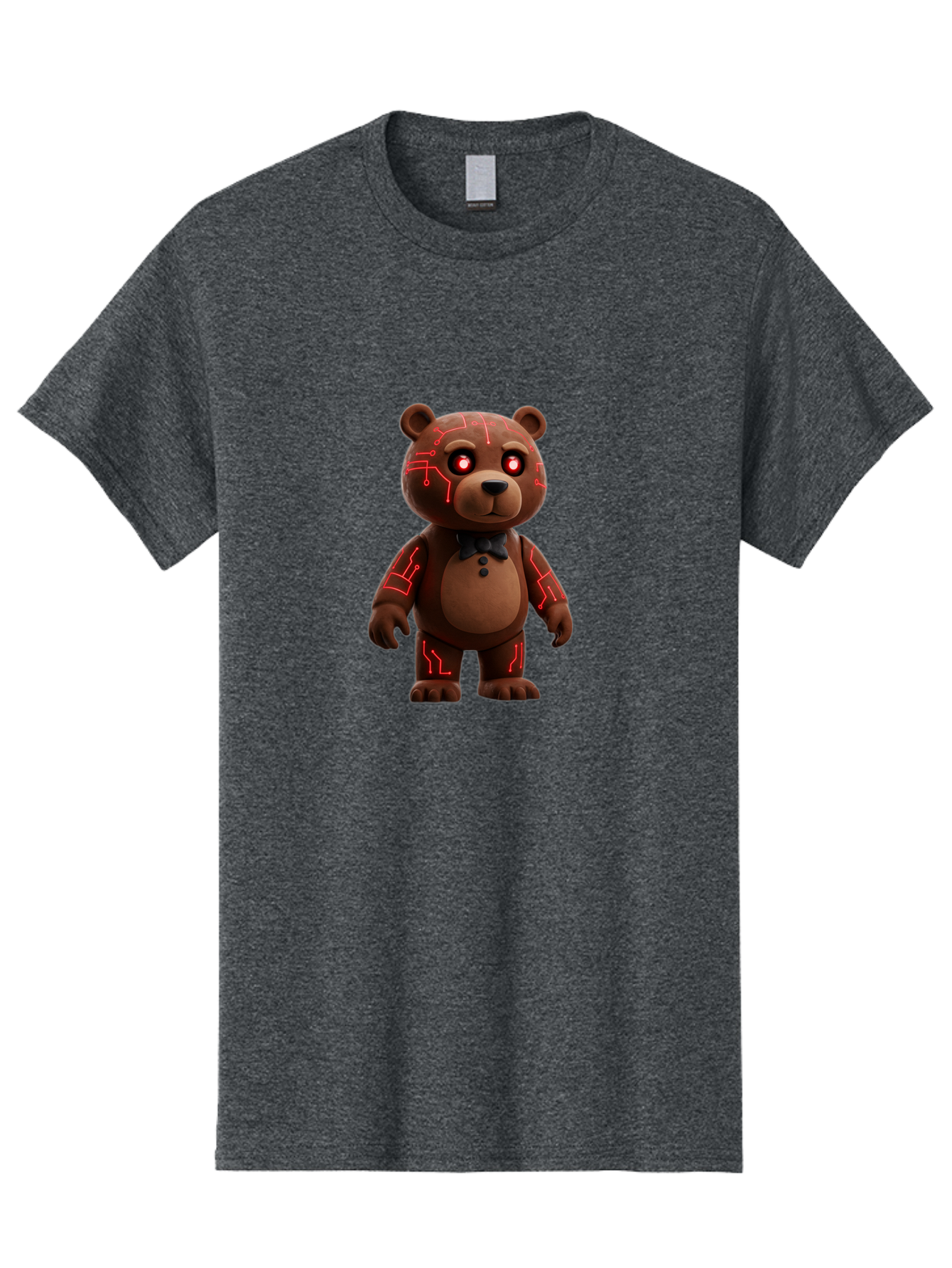 Five-Nights-At-Freddy-S-Teddy-Bear Men'S Graphic Tee, 100% Cotton, Comfortable Casual Summer Wear, Machine Washable, Vintage Camera, Old Camera, Antique Camera, Black Camera, Classic Photography, Photography Equipment, Nostalgic Device, Baf070