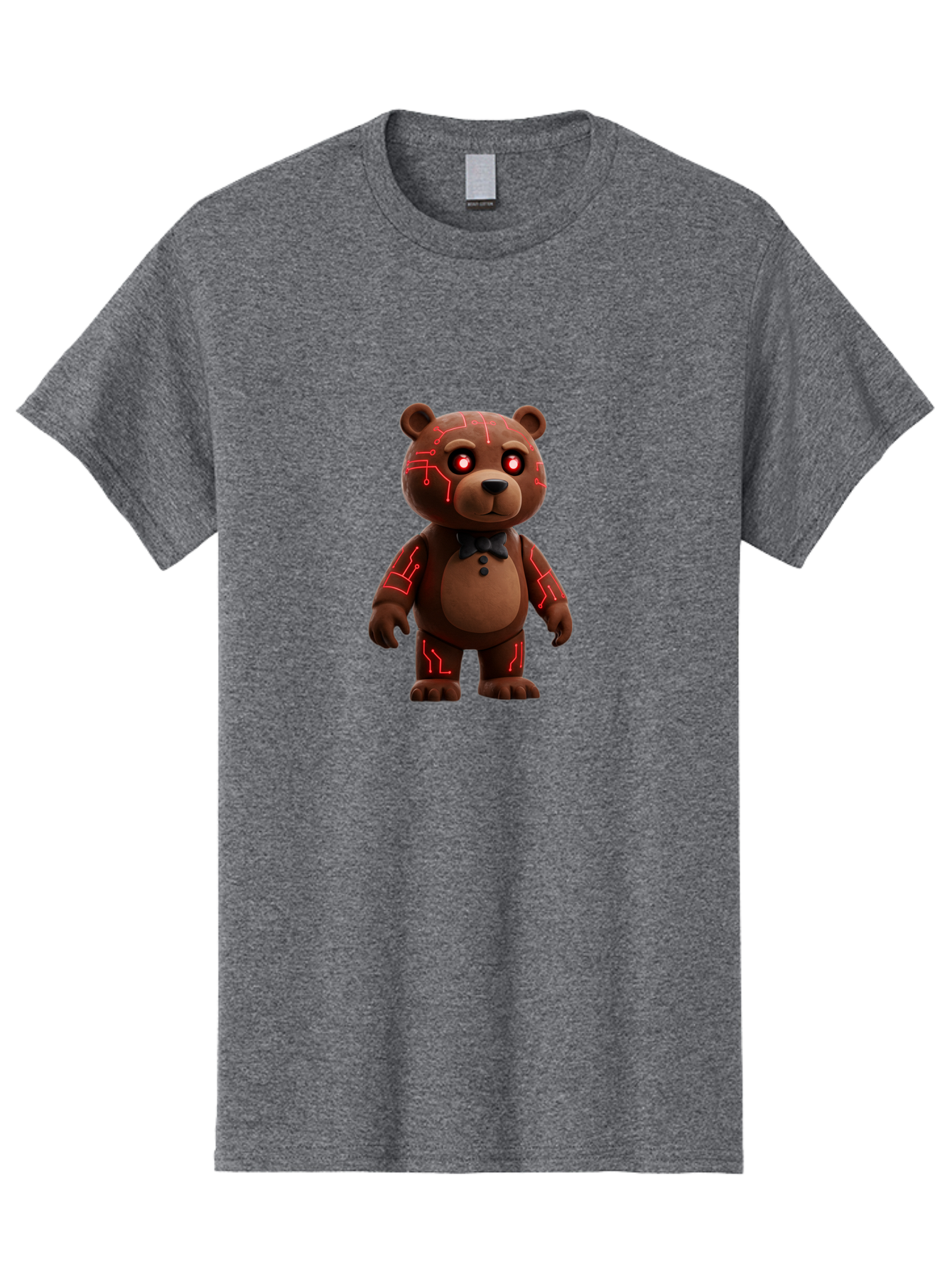 Five-Nights-At-Freddy-S-Teddy-Bear Men'S Graphic Tee, 100% Cotton, Comfortable Casual Summer Wear, Machine Washable, Vintage Camera, Old Camera, Antique Camera, Black Camera, Classic Photography, Photography Equipment, Nostalgic Device, Baf070