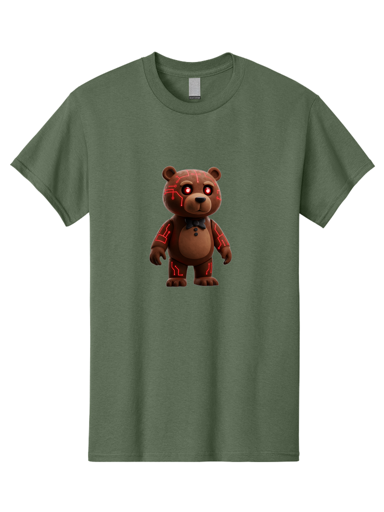 Five-Nights-At-Freddy-S-Teddy-Bear Men'S Graphic Tee, 100% Cotton, Comfortable Casual Summer Wear, Machine Washable, Vintage Camera, Old Camera, Antique Camera, Black Camera, Classic Photography, Photography Equipment, Nostalgic Device, Baf070