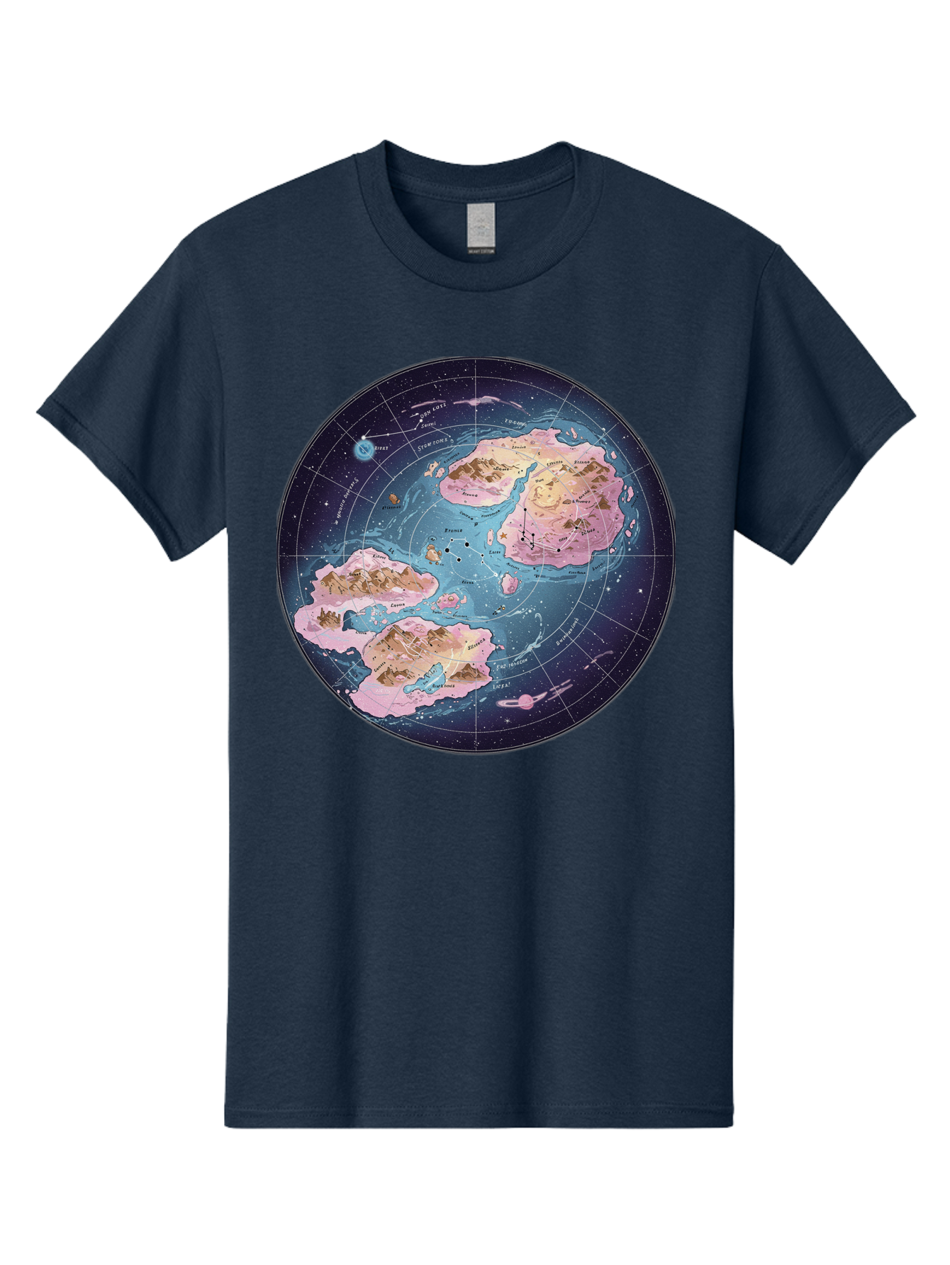 Flat-Earth-Map Men'S Graphic Tee, 100% Cotton, Comfortable Casual Summer Wear, Machine Washable, Vintage Camera, Old Camera, Antique Camera, Black Camera, Classic Photography, Photography Equipment, Nostalgic Device, Film Camera, Camera Art Baf072