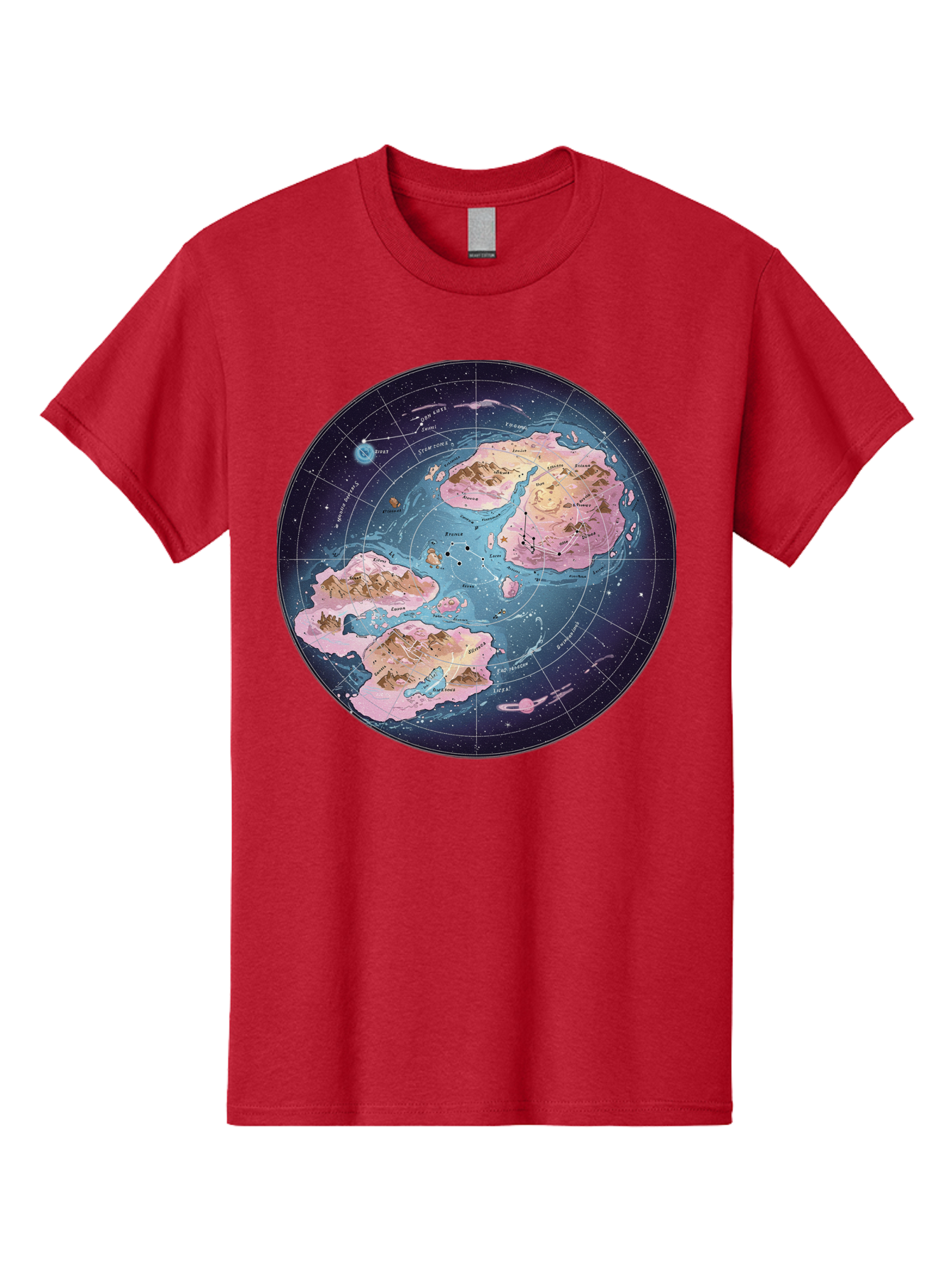 Flat-Earth-Map Men'S Graphic Tee, 100% Cotton, Comfortable Casual Summer Wear, Machine Washable, Vintage Camera, Old Camera, Antique Camera, Black Camera, Classic Photography, Photography Equipment, Nostalgic Device, Film Camera, Camera Art Baf072