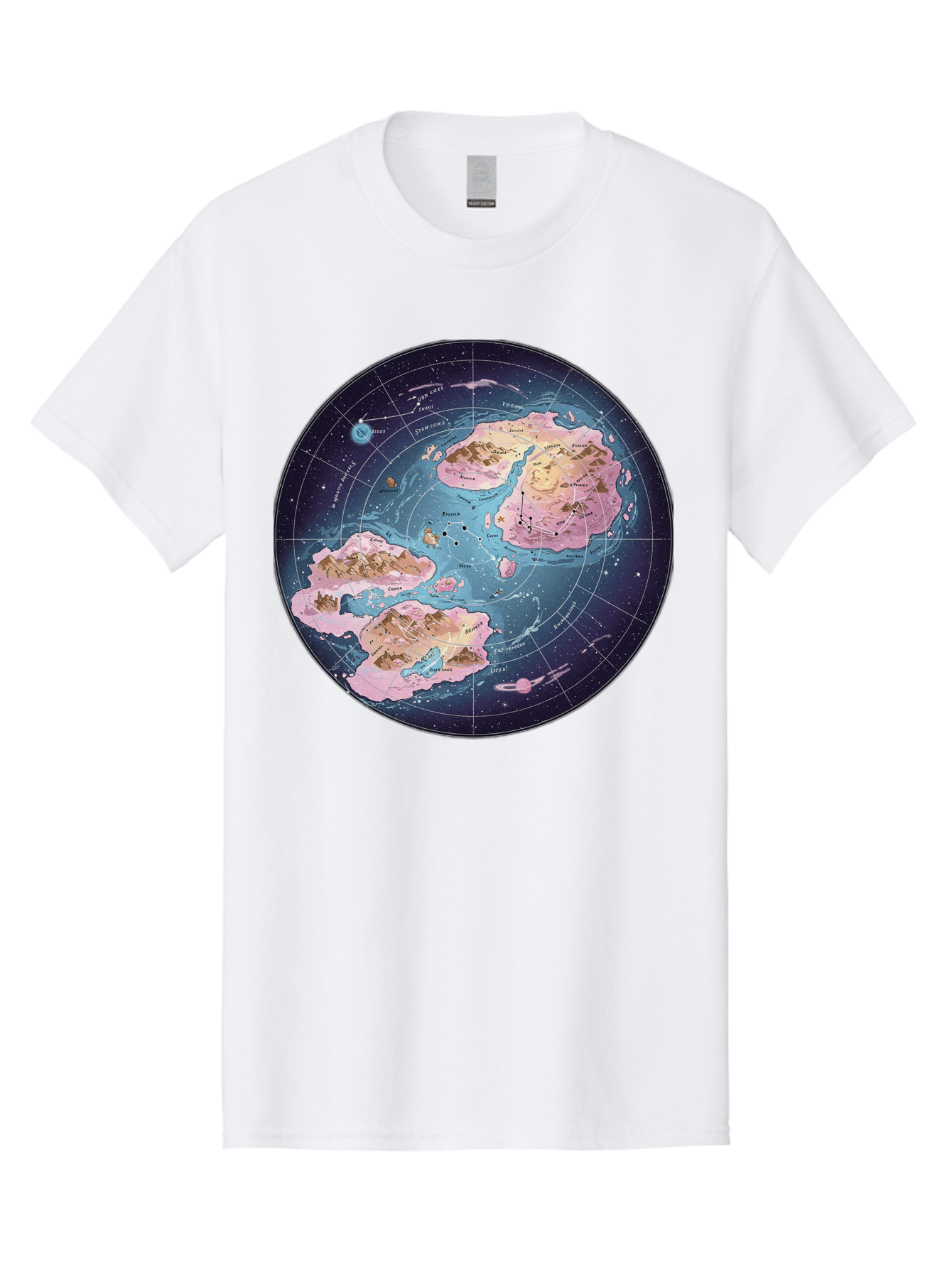 Flat-Earth-Map Men'S Graphic Tee, 100% Cotton, Comfortable Casual Summer Wear, Machine Washable, Vintage Camera, Old Camera, Antique Camera, Black Camera, Classic Photography, Photography Equipment, Nostalgic Device, Film Camera, Camera Art Baf072