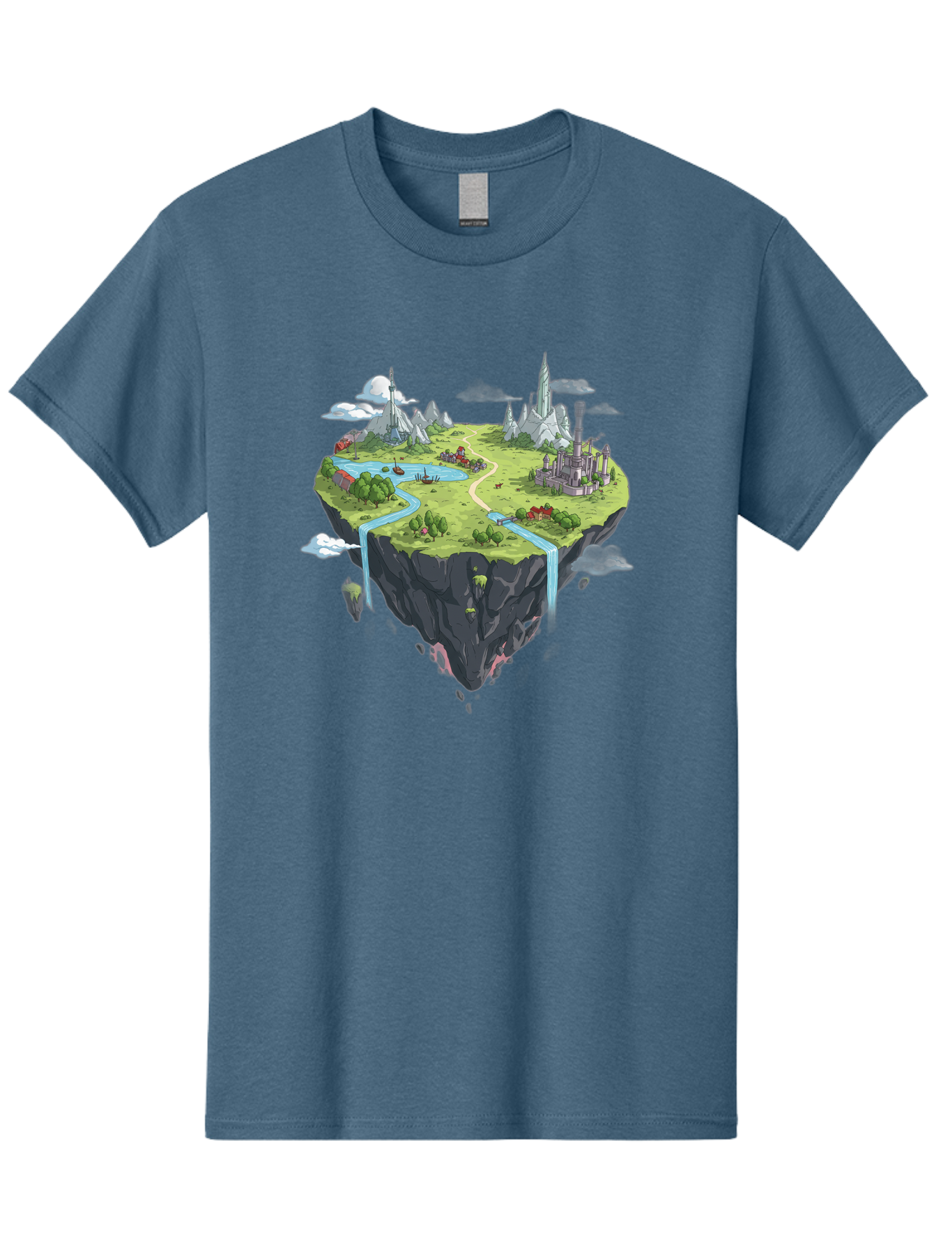 Floating-Island Men'S Graphic Tee, 100% Cotton, Comfortable Casual Summer Wear, Machine Washable, Vintage Camera, Old Camera, Antique Camera, Black Camera, Classic Photography, Photography Equipment, Nostalgic Device, Film Camera, Camera Art Baf073