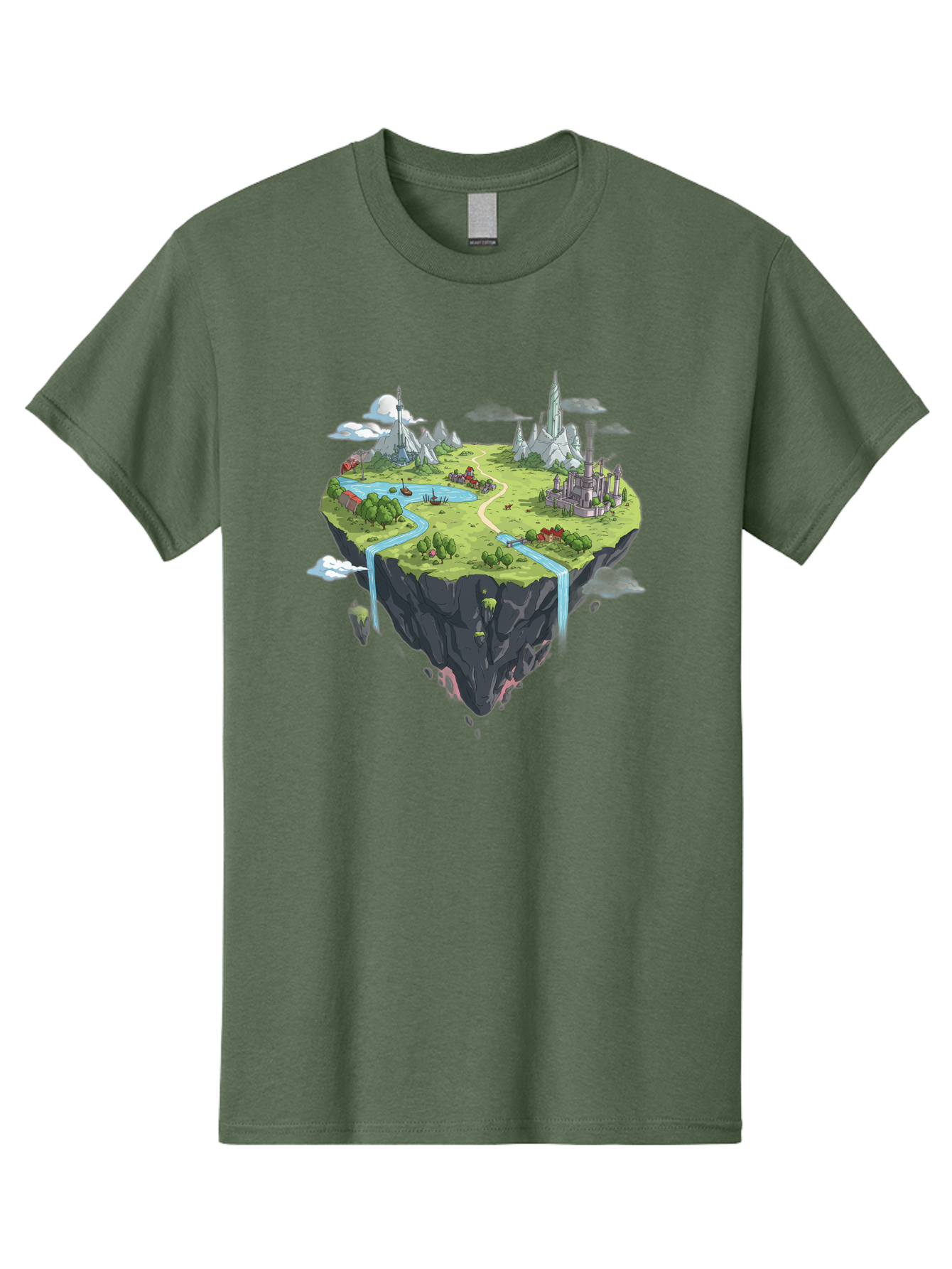 Floating-Island Men'S Graphic Tee, 100% Cotton, Comfortable Casual Summer Wear, Machine Washable, Vintage Camera, Old Camera, Antique Camera, Black Camera, Classic Photography, Photography Equipment, Nostalgic Device, Film Camera, Camera Art Baf073