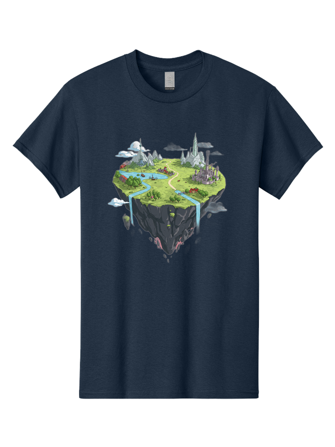 Floating-Island Men'S Graphic Tee, 100% Cotton, Comfortable Casual Summer Wear, Machine Washable, Vintage Camera, Old Camera, Antique Camera, Black Camera, Classic Photography, Photography Equipment, Nostalgic Device, Film Camera, Camera Art Baf073