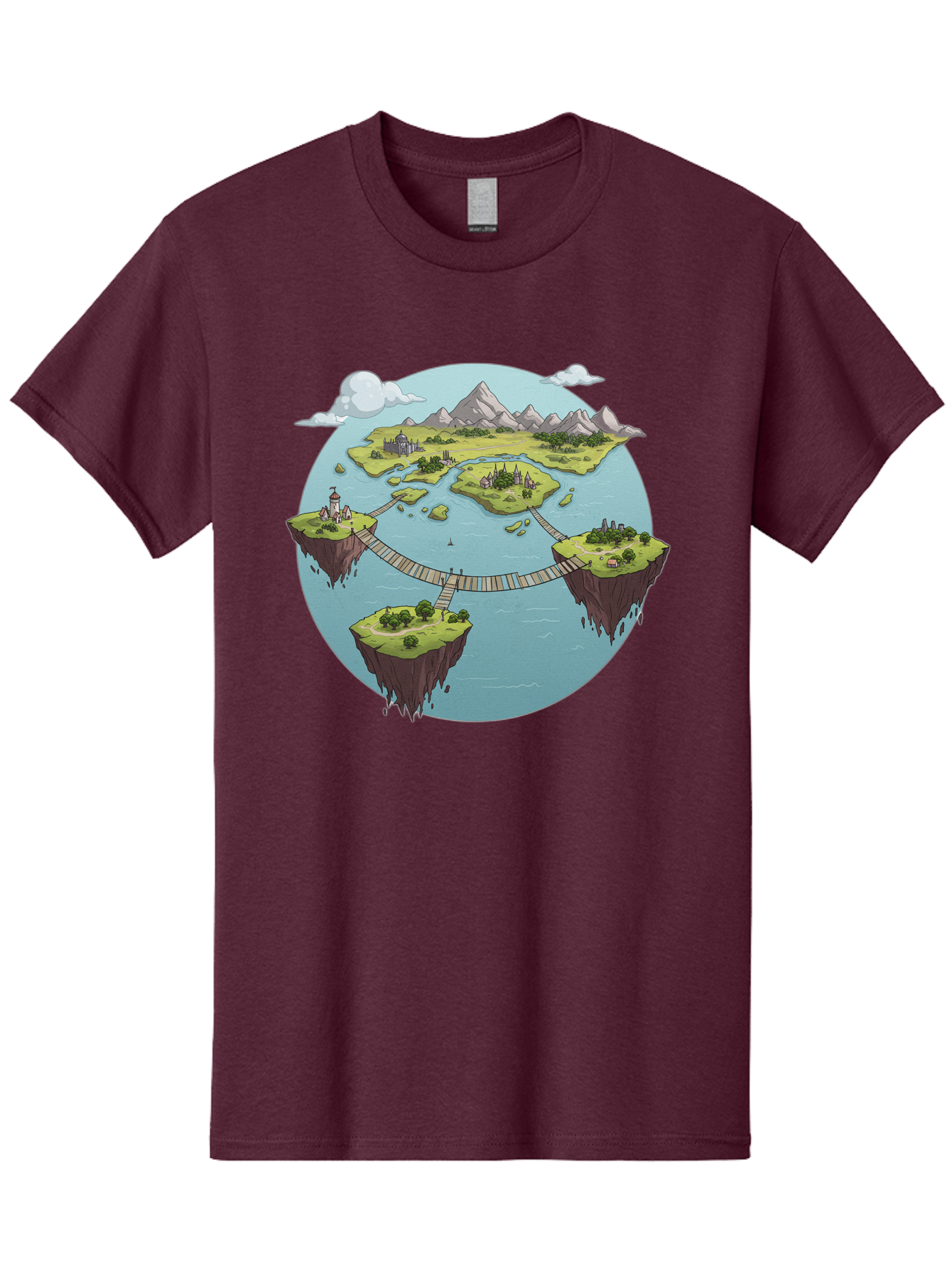 Floating-Islands Men'S Graphic Tee, 100% Cotton, Comfortable Casual Summer Wear, Machine Washable, Vintage Camera, Old Camera, Antique Camera, Black Camera, Classic Photography, Photography Equipment, Nostalgic Device, Film Camera, Camera Art Baf075