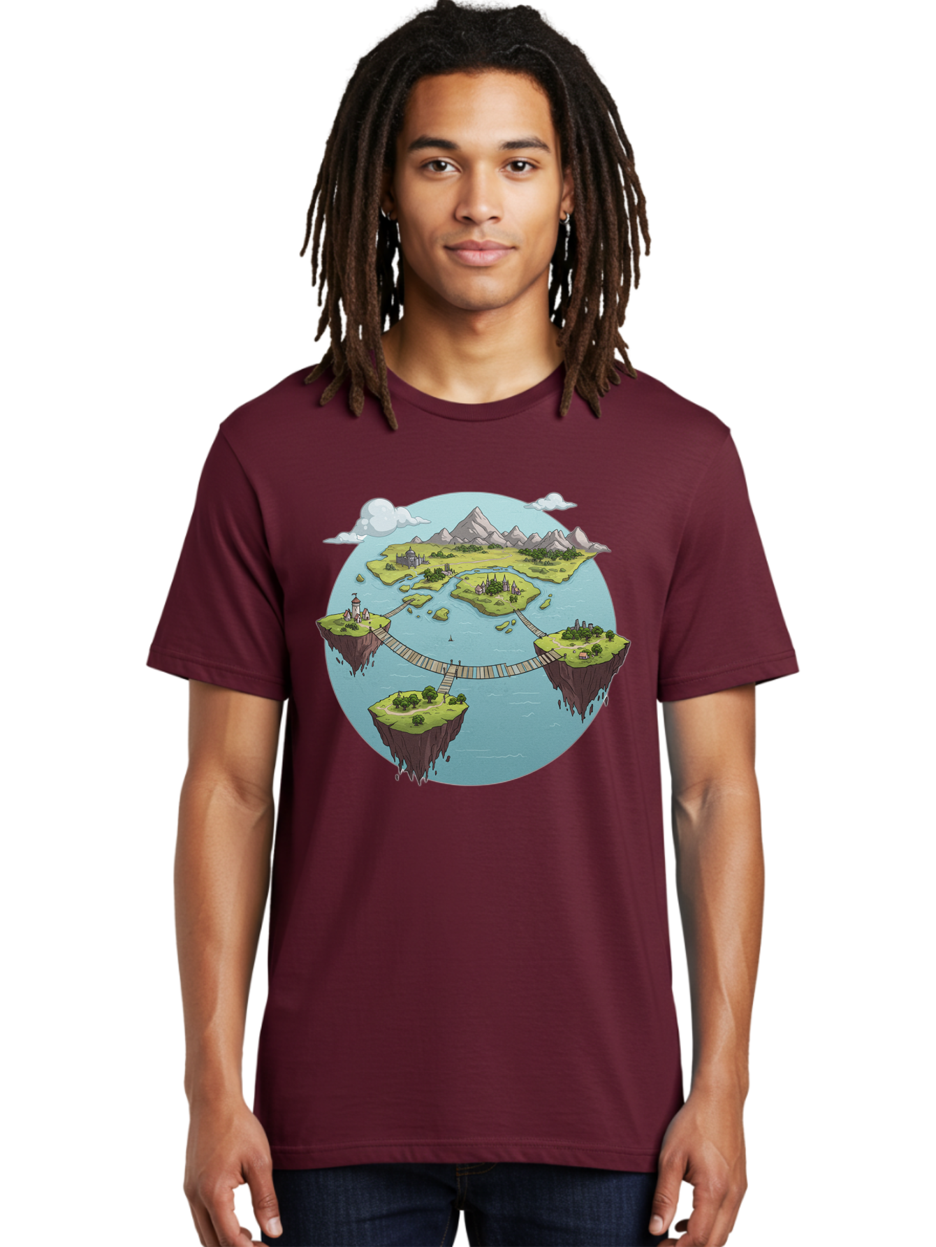 Floating-Islands Men'S Graphic Tee, 100% Cotton, Comfortable Casual Summer Wear, Machine Washable, Vintage Camera, Old Camera, Antique Camera, Black Camera, Classic Photography, Photography Equipment, Nostalgic Device, Film Camera, Camera Art Baf075