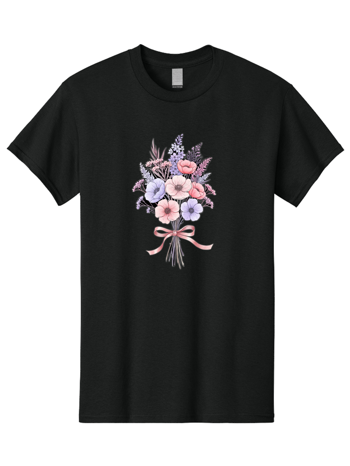 Floral-Bouquet-1 Men'S Graphic Tee, 100% Cotton, Comfortable Casual Summer Wear, Machine Washable, Vintage Camera, Old Camera, Antique Camera, Black Camera, Classic Photography, Photography Equipment, Nostalgic Device, Film Camera, Camera Art Baf076