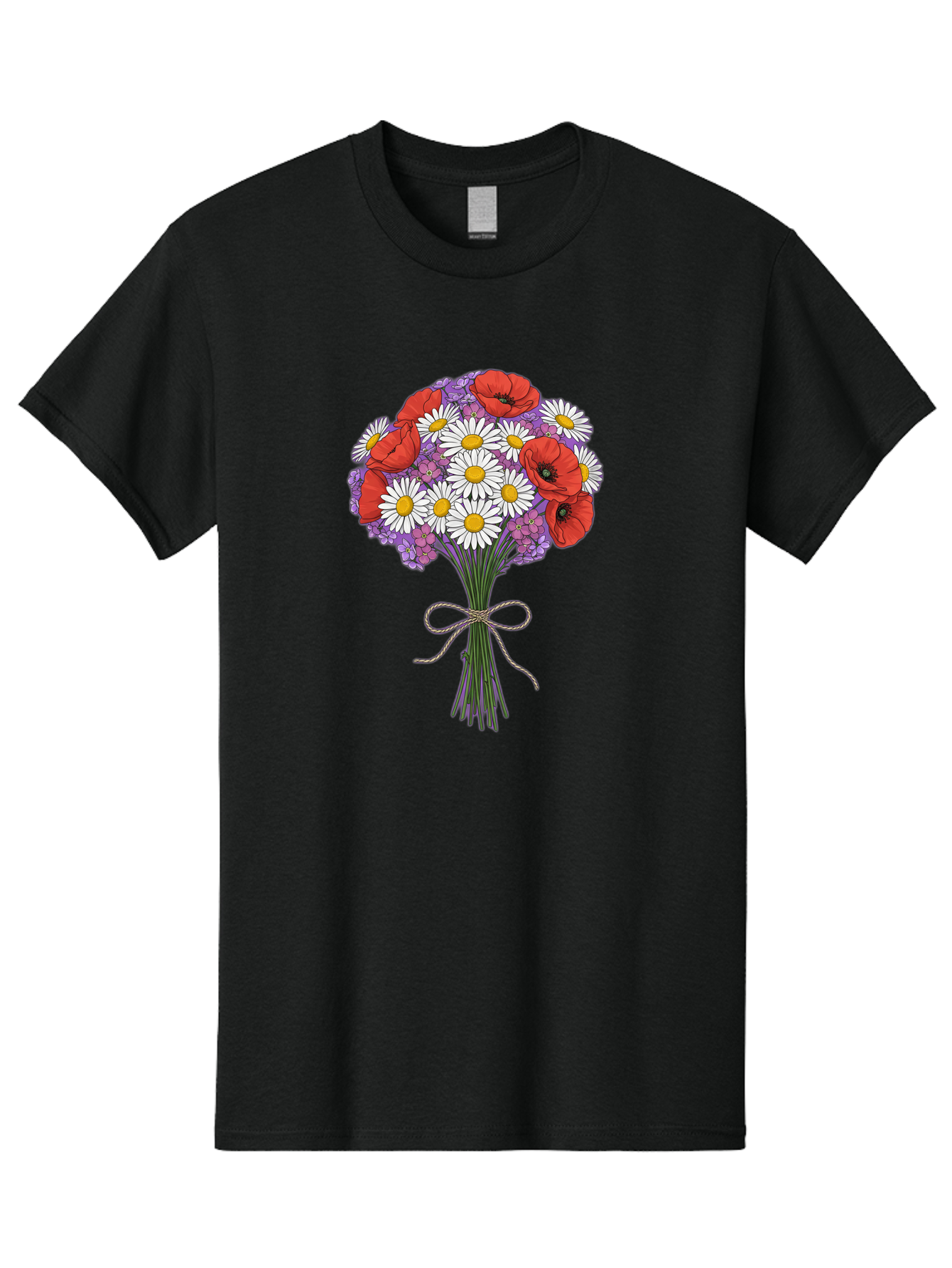 Floral-Bouquet-4 Men'S Graphic Tee, 100% Cotton, Comfortable Casual Summer Wear, Machine Washable, Vintage Camera, Old Camera, Antique Camera, Black Camera, Classic Photography, Photography Equipment, Nostalgic Device, Film Camera, Camera Art Baf079