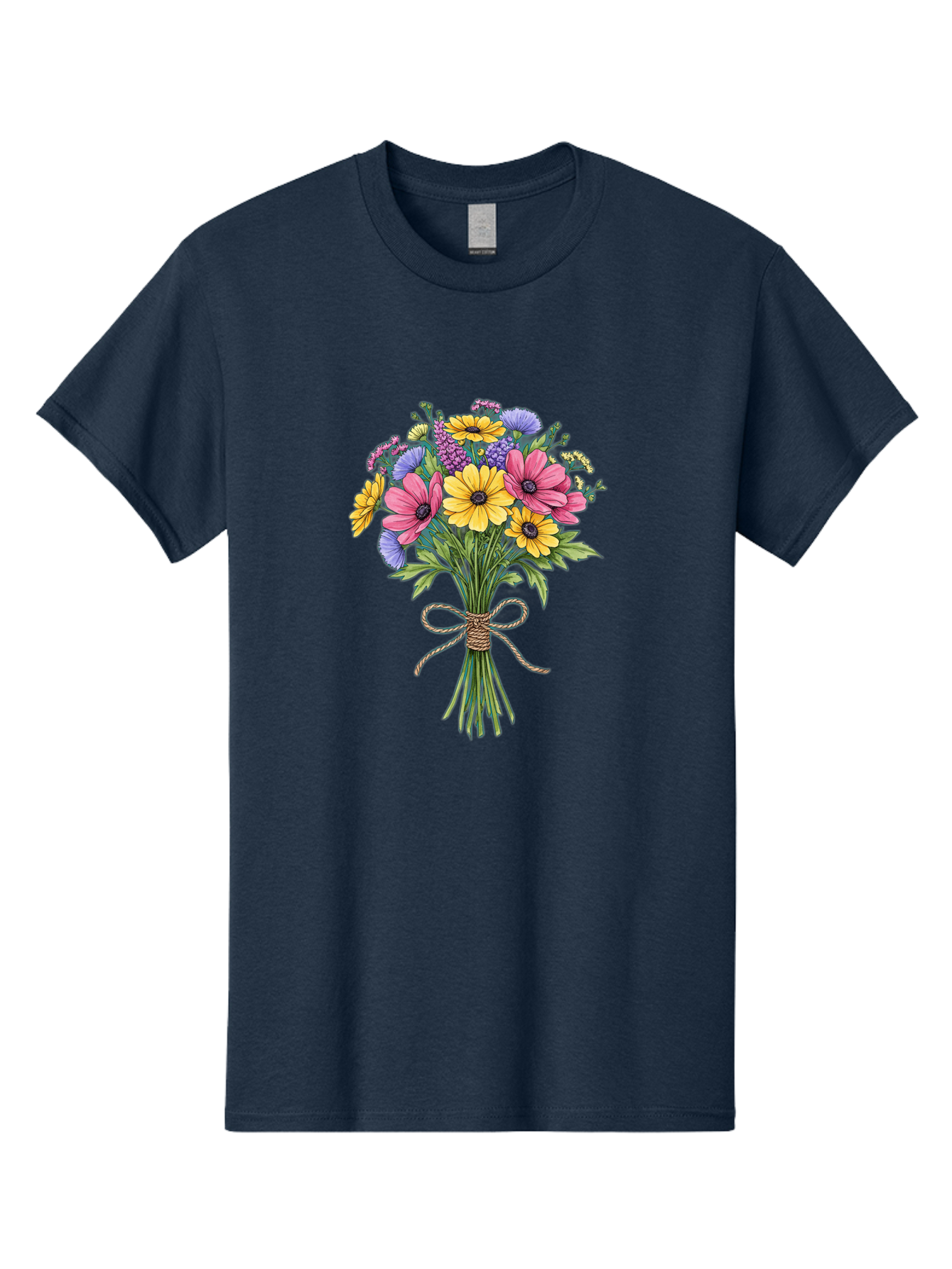 Floral-Bouquet-5 Men'S Graphic Tee, 100% Cotton, Comfortable Casual Summer Wear, Machine Washable, Vintage Camera, Old Camera, Antique Camera, Black Camera, Classic Photography, Photography Equipment, Nostalgic Device, Film Camera, Camera Art Baf080