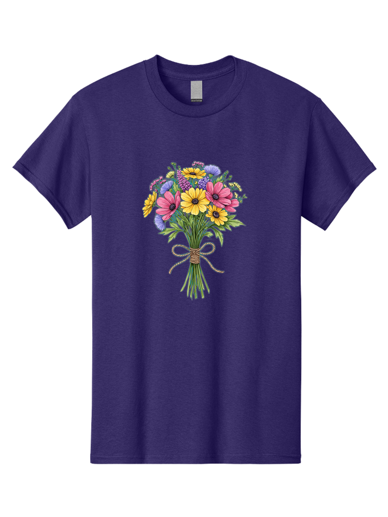 Floral-Bouquet-5 Men'S Graphic Tee, 100% Cotton, Comfortable Casual Summer Wear, Machine Washable, Vintage Camera, Old Camera, Antique Camera, Black Camera, Classic Photography, Photography Equipment, Nostalgic Device, Film Camera, Camera Art Baf080