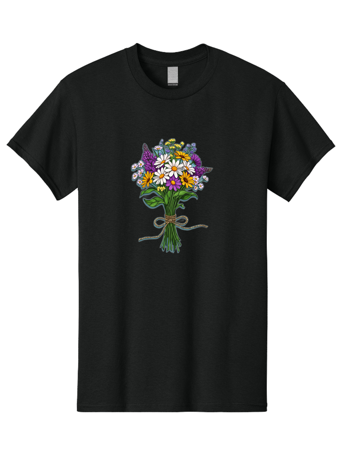 Floral-Bouquet-7 Men'S Graphic Tee, 100% Cotton, Comfortable Casual Summer Wear, Machine Washable, Vintage Camera, Old Camera, Antique Camera, Black Camera, Classic Photography, Photography Equipment, Nostalgic Device, Film Camera, Camera Art Baf082