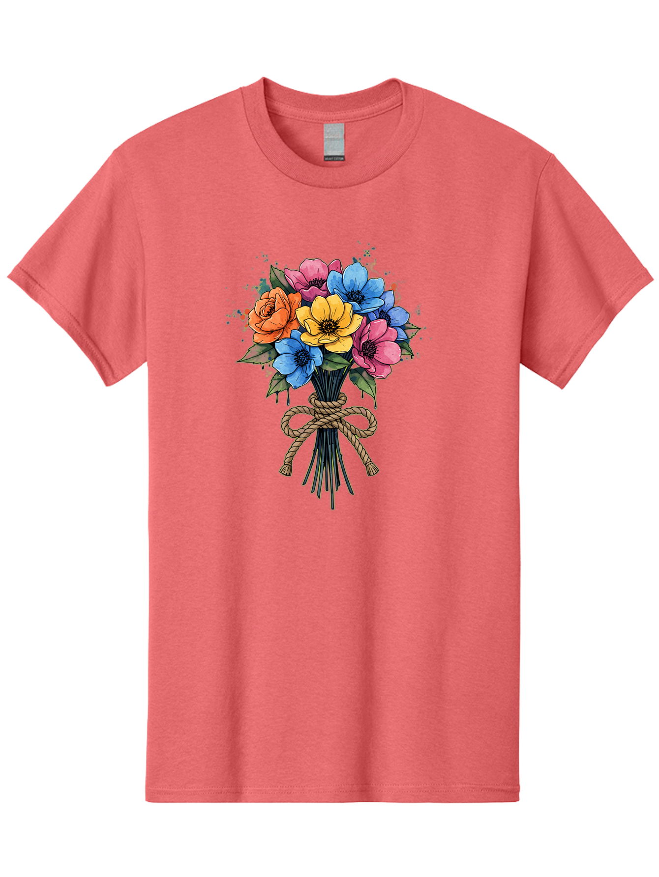 Floral-Bouquet Men'S Graphic Tee, 100% Cotton, Comfortable Casual Summer Wear, Machine Washable, Vintage Camera, Old Camera, Antique Camera, Black Camera, Classic Photography, Photography Equipment, Nostalgic Device, Film Camera, Camera Art Baf083