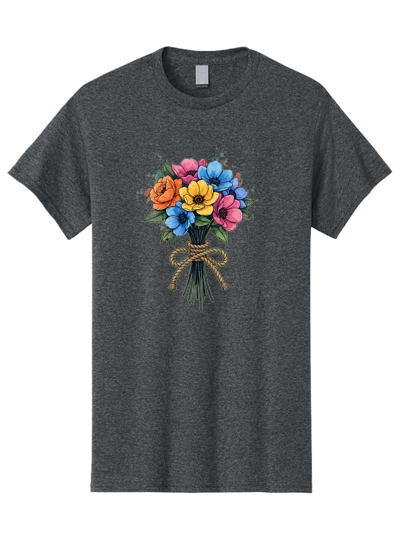Floral-Bouquet Men'S Graphic Tee, 100% Cotton, Comfortable Casual Summer Wear, Machine Washable, Vintage Camera, Old Camera, Antique Camera, Black Camera, Classic Photography, Photography Equipment, Nostalgic Device, Film Camera, Camera Art Baf083