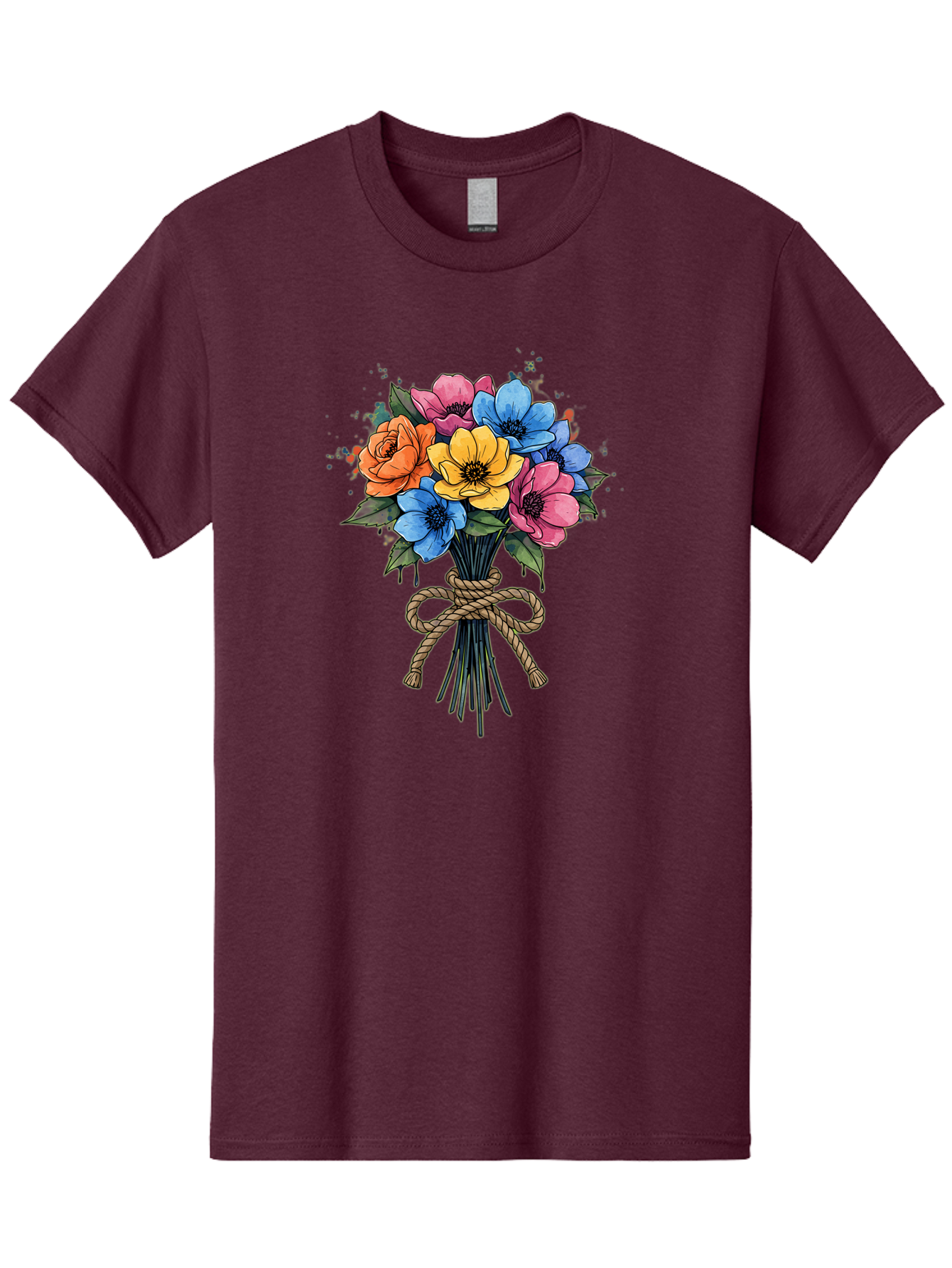Floral-Bouquet Men'S Graphic Tee, 100% Cotton, Comfortable Casual Summer Wear, Machine Washable, Vintage Camera, Old Camera, Antique Camera, Black Camera, Classic Photography, Photography Equipment, Nostalgic Device, Film Camera, Camera Art Baf083