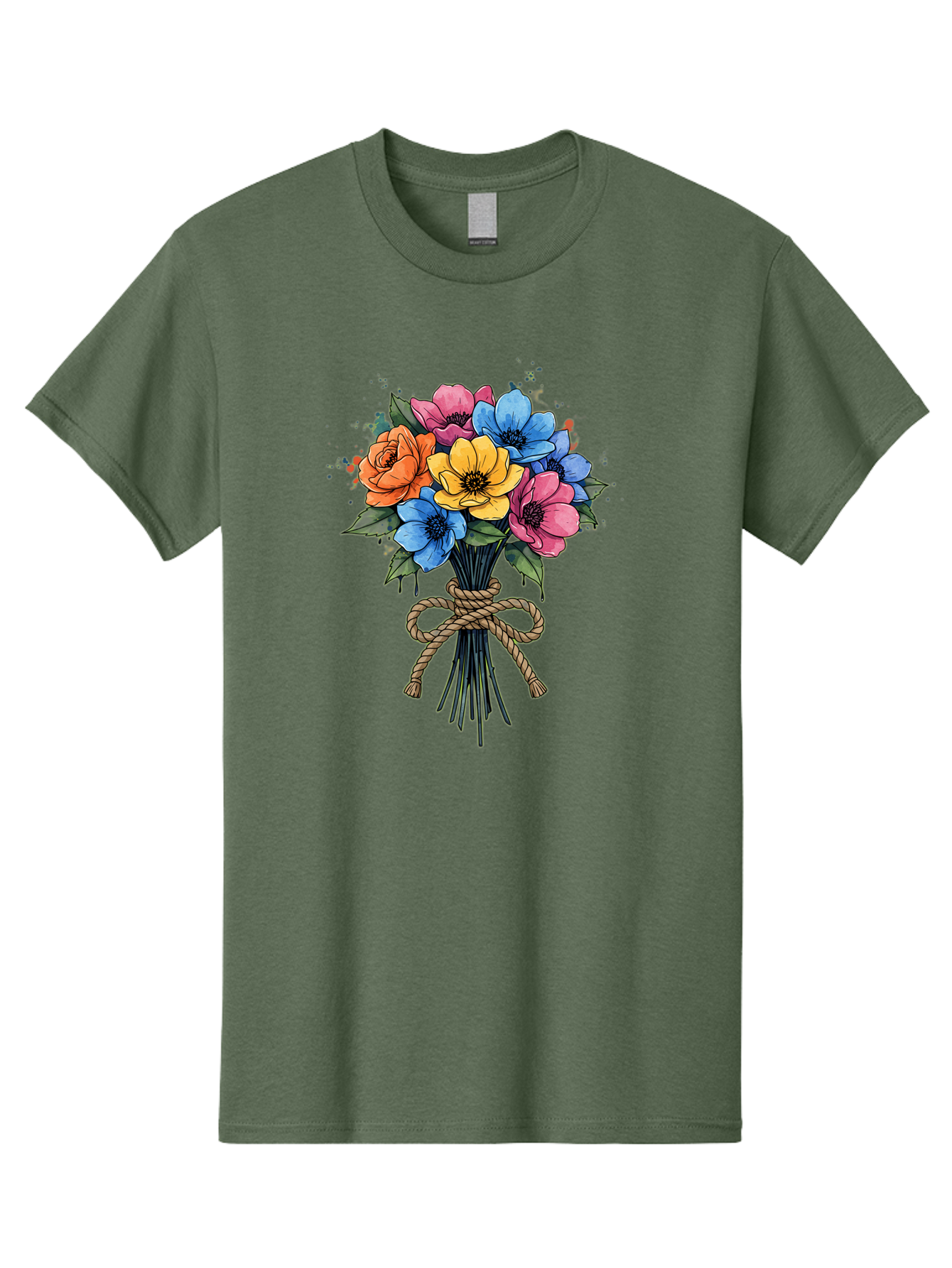 Floral-Bouquet Men'S Graphic Tee, 100% Cotton, Comfortable Casual Summer Wear, Machine Washable, Vintage Camera, Old Camera, Antique Camera, Black Camera, Classic Photography, Photography Equipment, Nostalgic Device, Film Camera, Camera Art Baf083