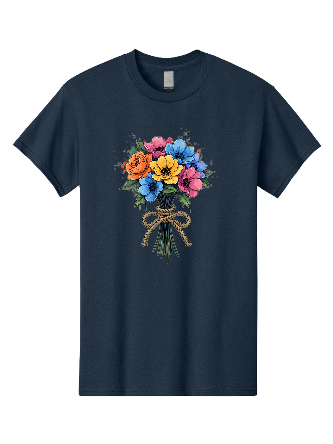 Floral-Bouquet Men'S Graphic Tee, 100% Cotton, Comfortable Casual Summer Wear, Machine Washable, Vintage Camera, Old Camera, Antique Camera, Black Camera, Classic Photography, Photography Equipment, Nostalgic Device, Film Camera, Camera Art Baf083