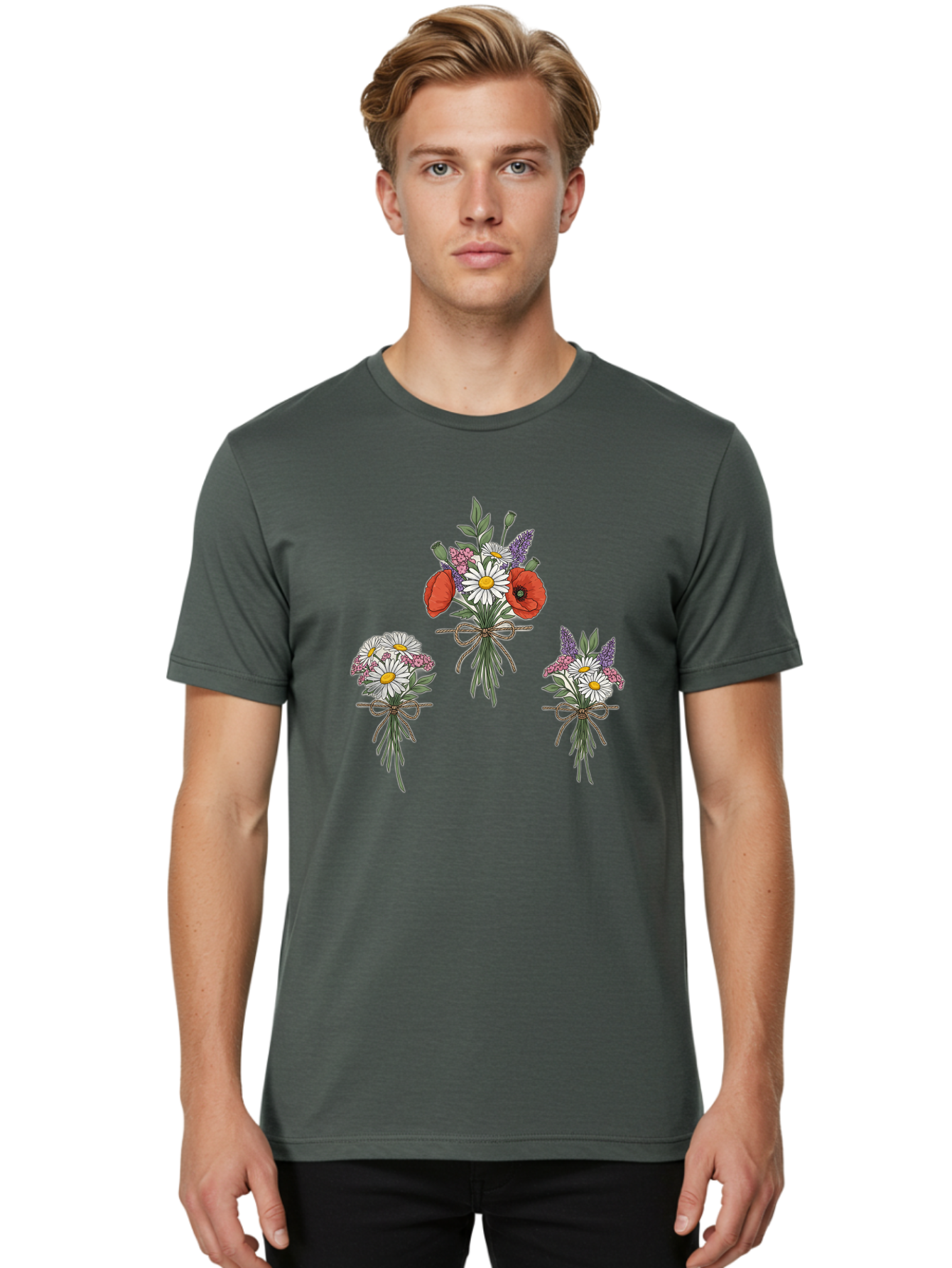 Floral-Bouquets Men'S Graphic Tee, 100% Cotton, Comfortable Casual Summer Wear, Machine Washable, Vintage Camera, Old Camera, Antique Camera, Black Camera, Classic Photography, Photography Equipment, Nostalgic Device, Film Camera, Camera Art Baf084