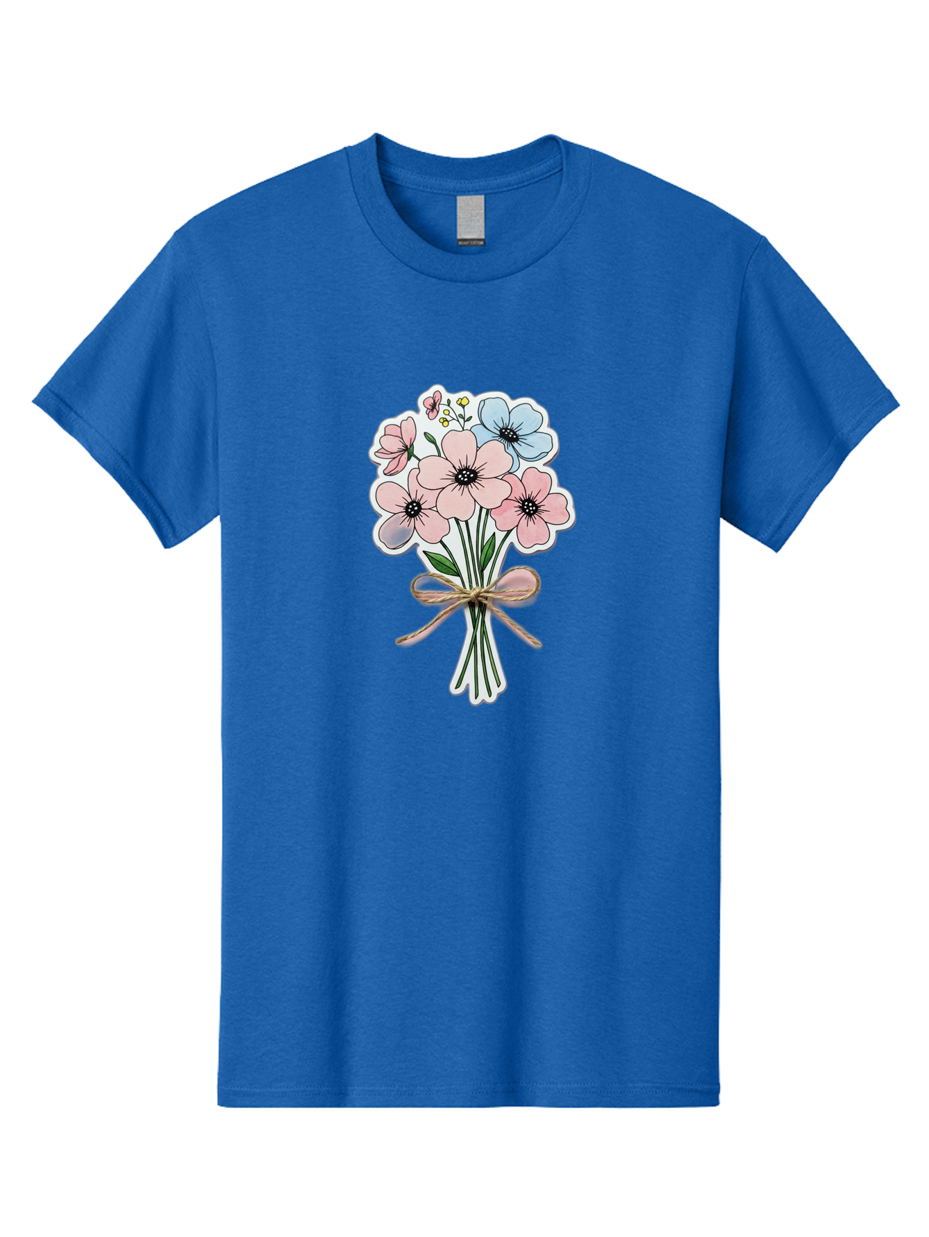 Flower-Bouquet-1 Men'S Graphic Tee, 100% Cotton, Comfortable Casual Summer Wear, Machine Washable, Vintage Camera, Old Camera, Antique Camera, Black Camera, Classic Photography, Photography Equipment, Nostalgic Device, Film Camera, Camera Art Baf088