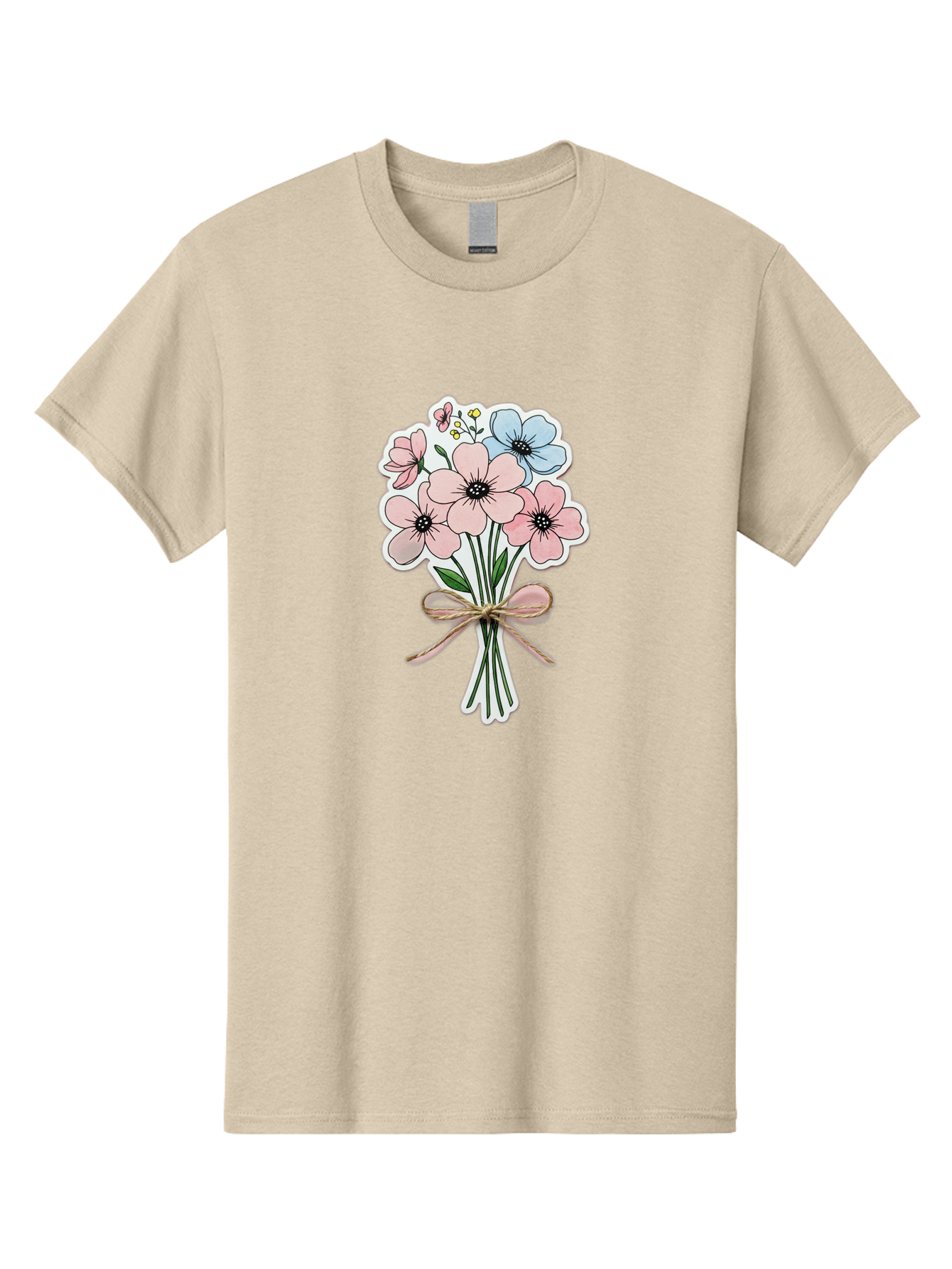 Flower-Bouquet-1 Men'S Graphic Tee, 100% Cotton, Comfortable Casual Summer Wear, Machine Washable, Vintage Camera, Old Camera, Antique Camera, Black Camera, Classic Photography, Photography Equipment, Nostalgic Device, Film Camera, Camera Art Baf088